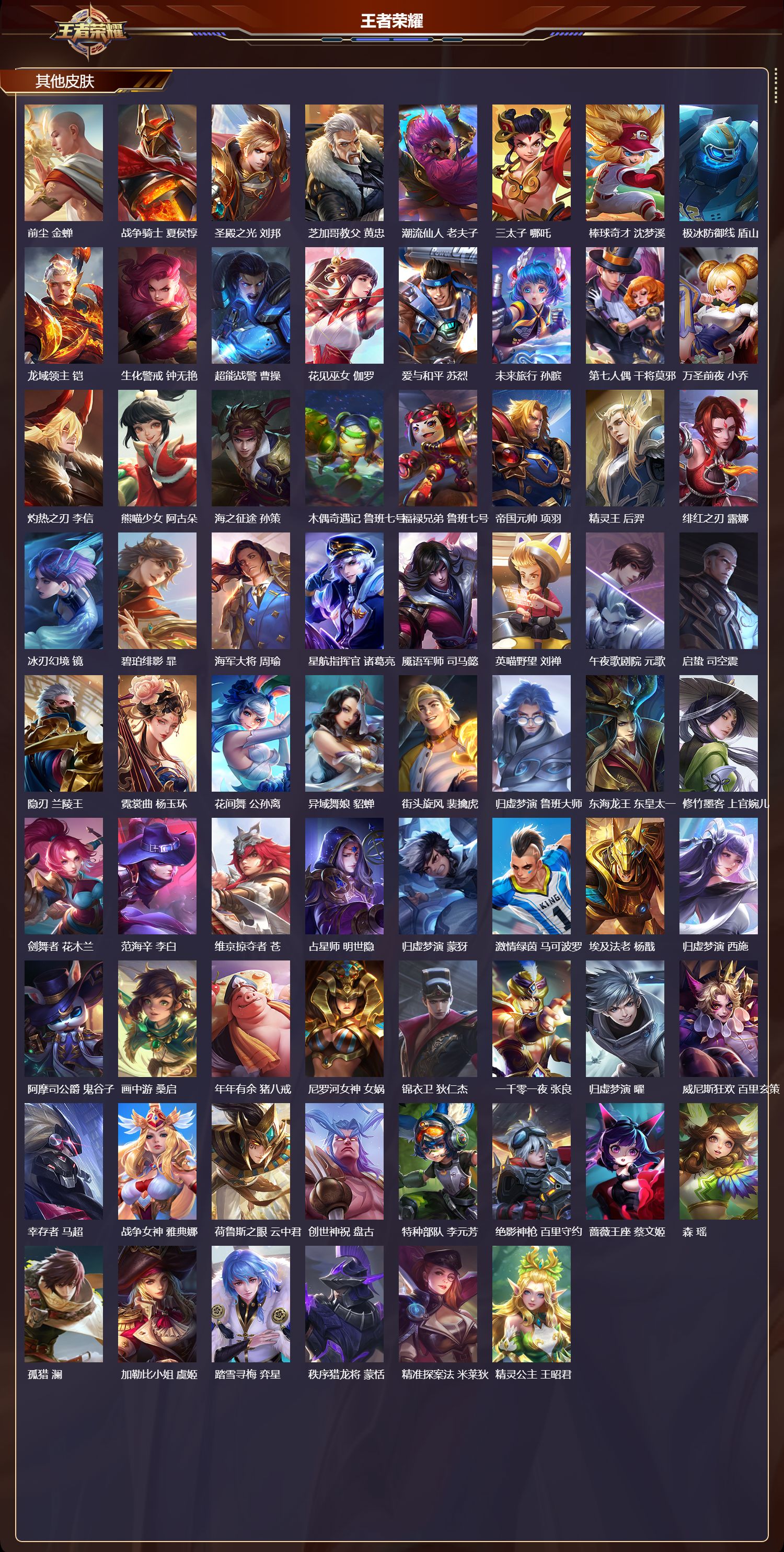 WZQM4162329王者荣耀账号详情图7