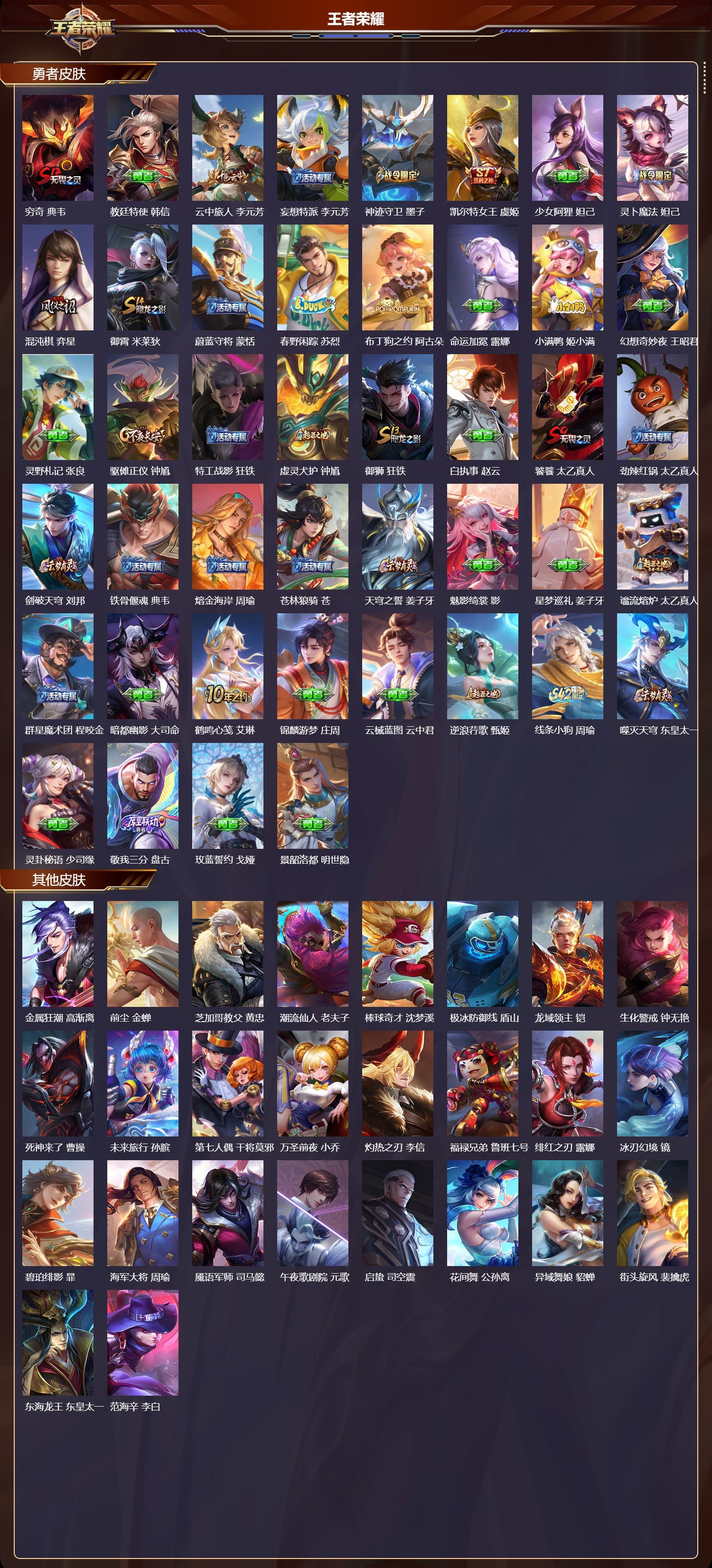 WZQM4162189王者荣耀账号详情图6 WZQM4162189王者荣耀账号详情图6