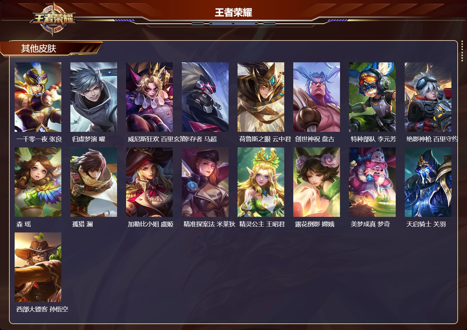 WZCMW4161291王者荣耀账号详情图10