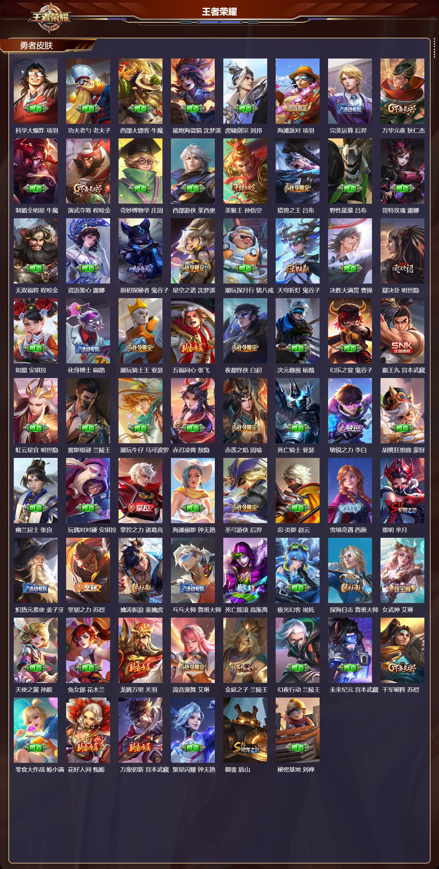 WZQM4161866王者荣耀账号详情图5