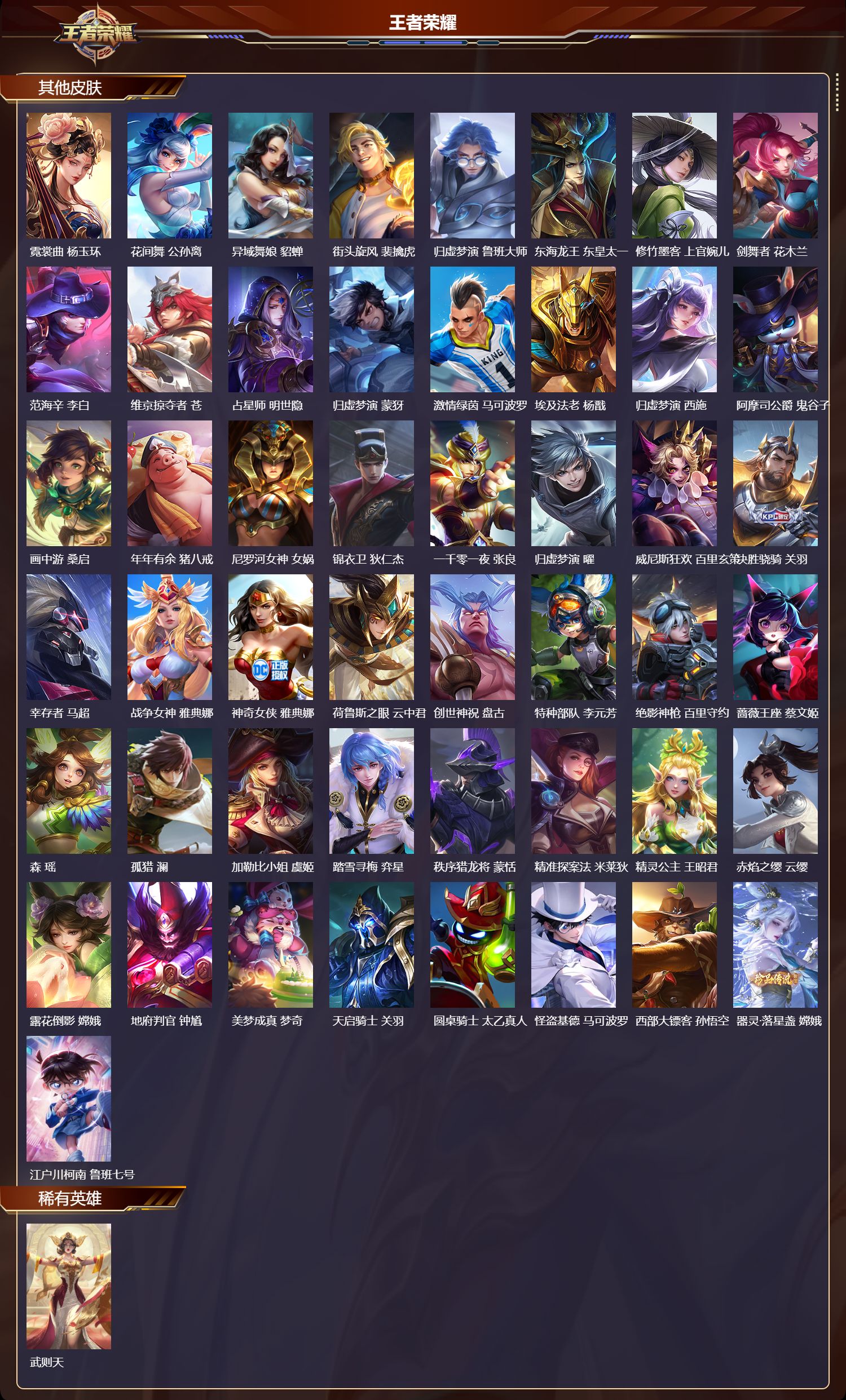 WZCMW4160928王者荣耀账号详情图14