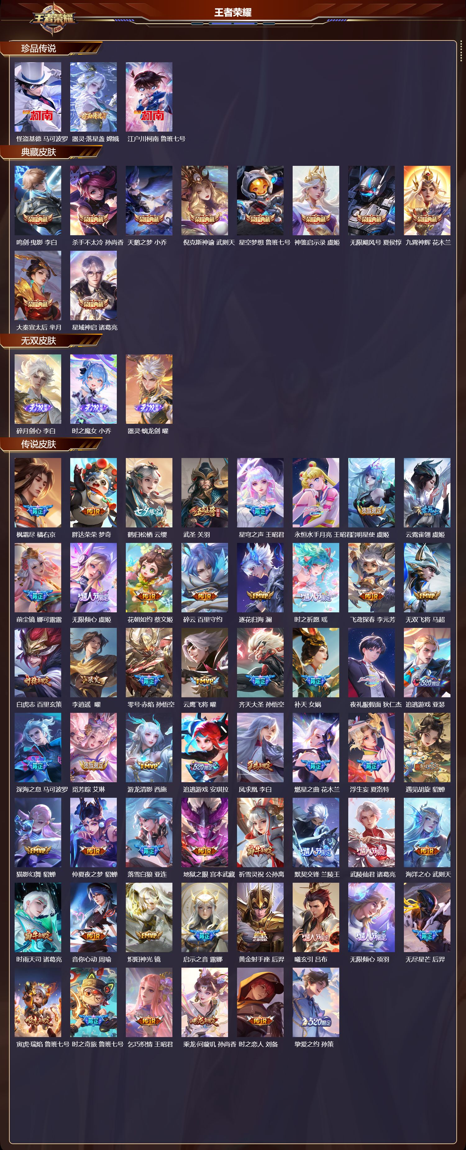 WZCMW4160928王者荣耀账号详情图6