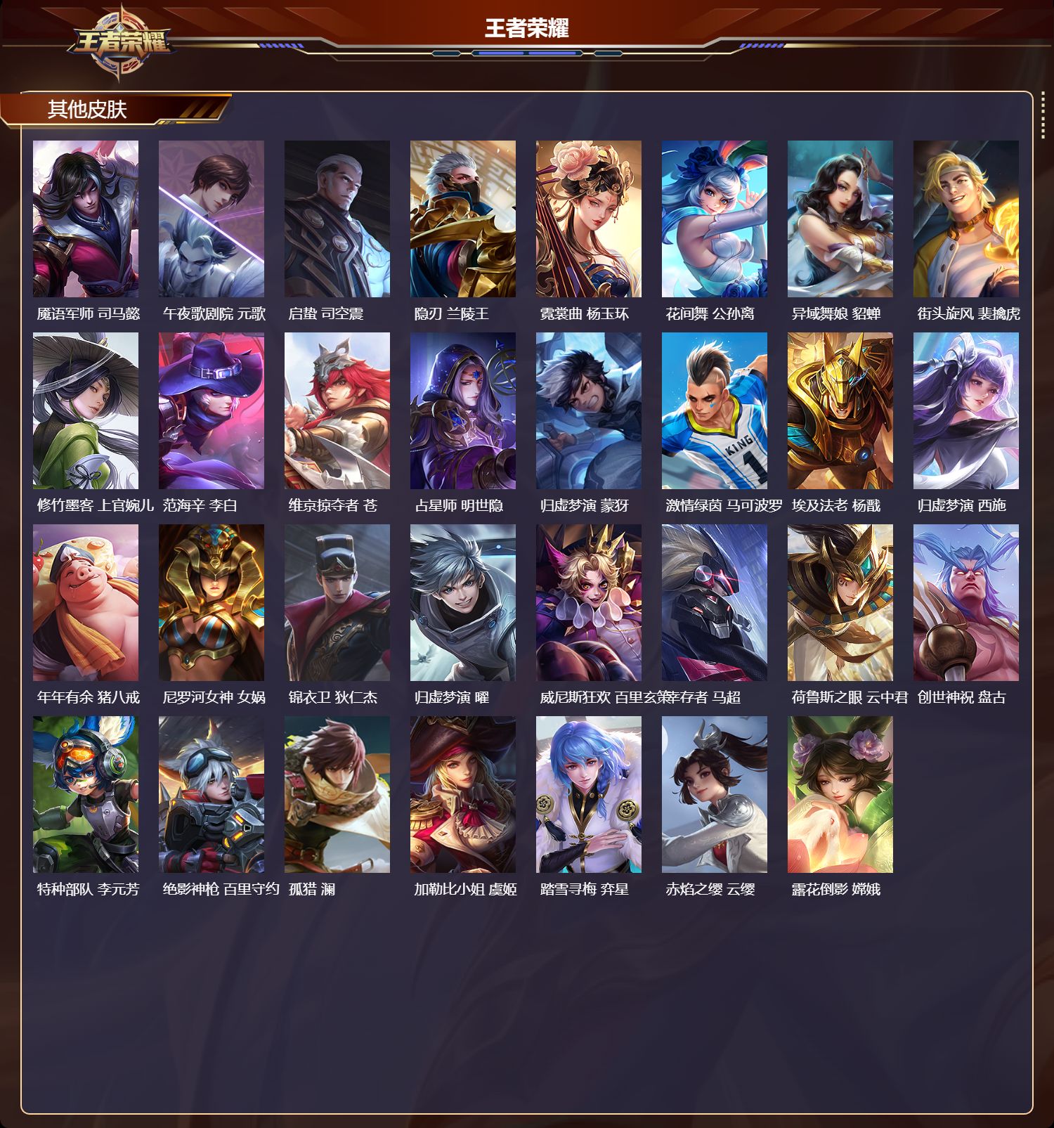 WZQM4162443王者荣耀账号详情图6