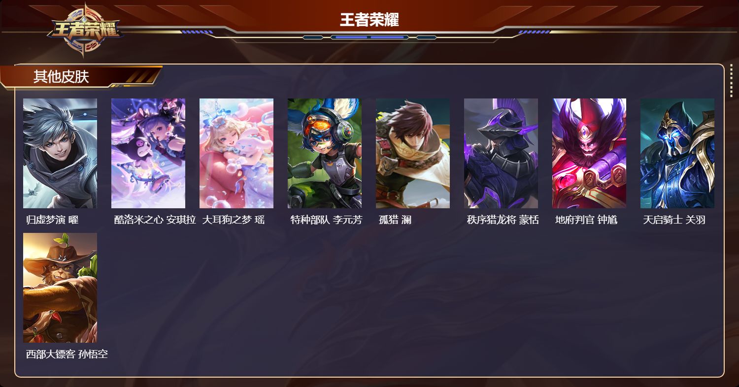 WZQM4162181王者荣耀账号详情图5