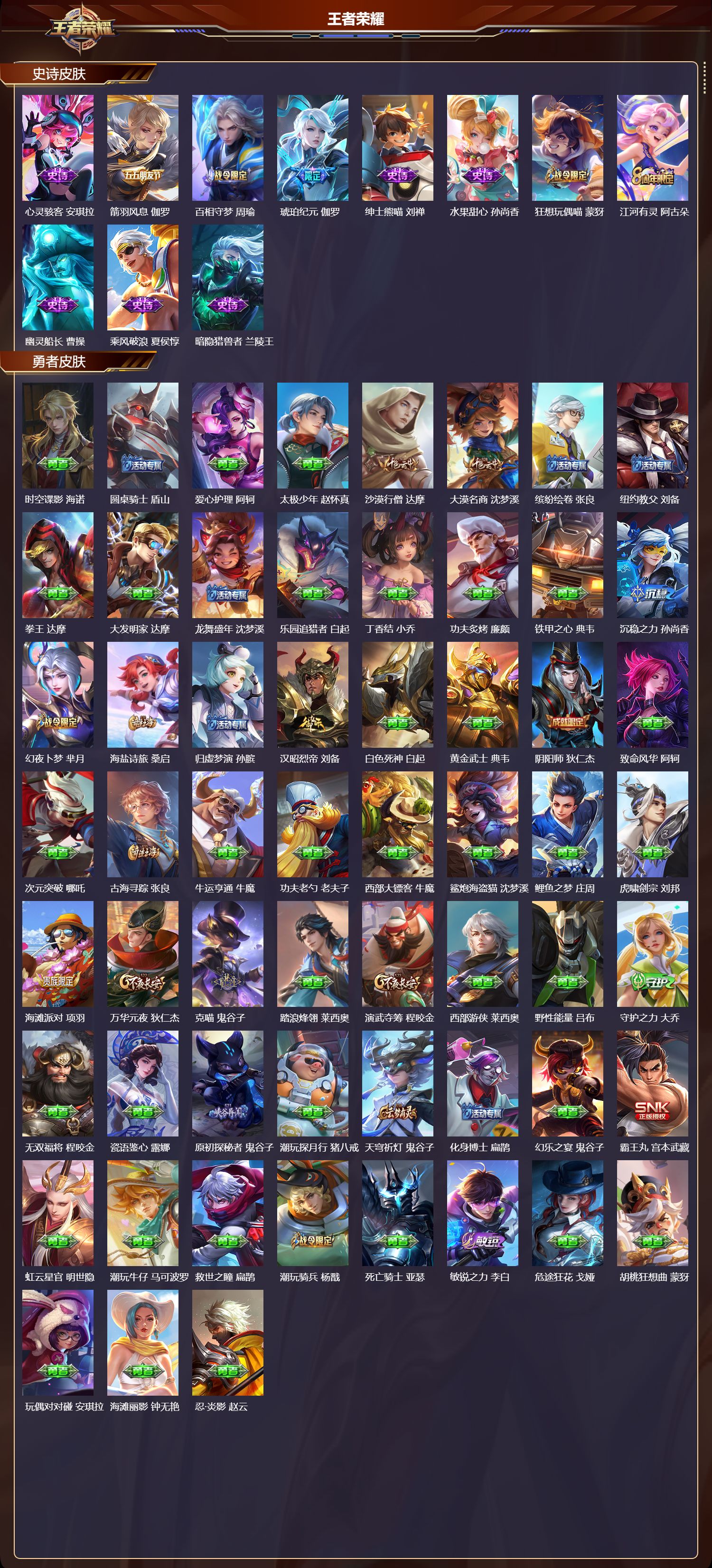 WZMK4162139王者荣耀账号详情图3 WZMK4162139王者荣耀账号详情图3