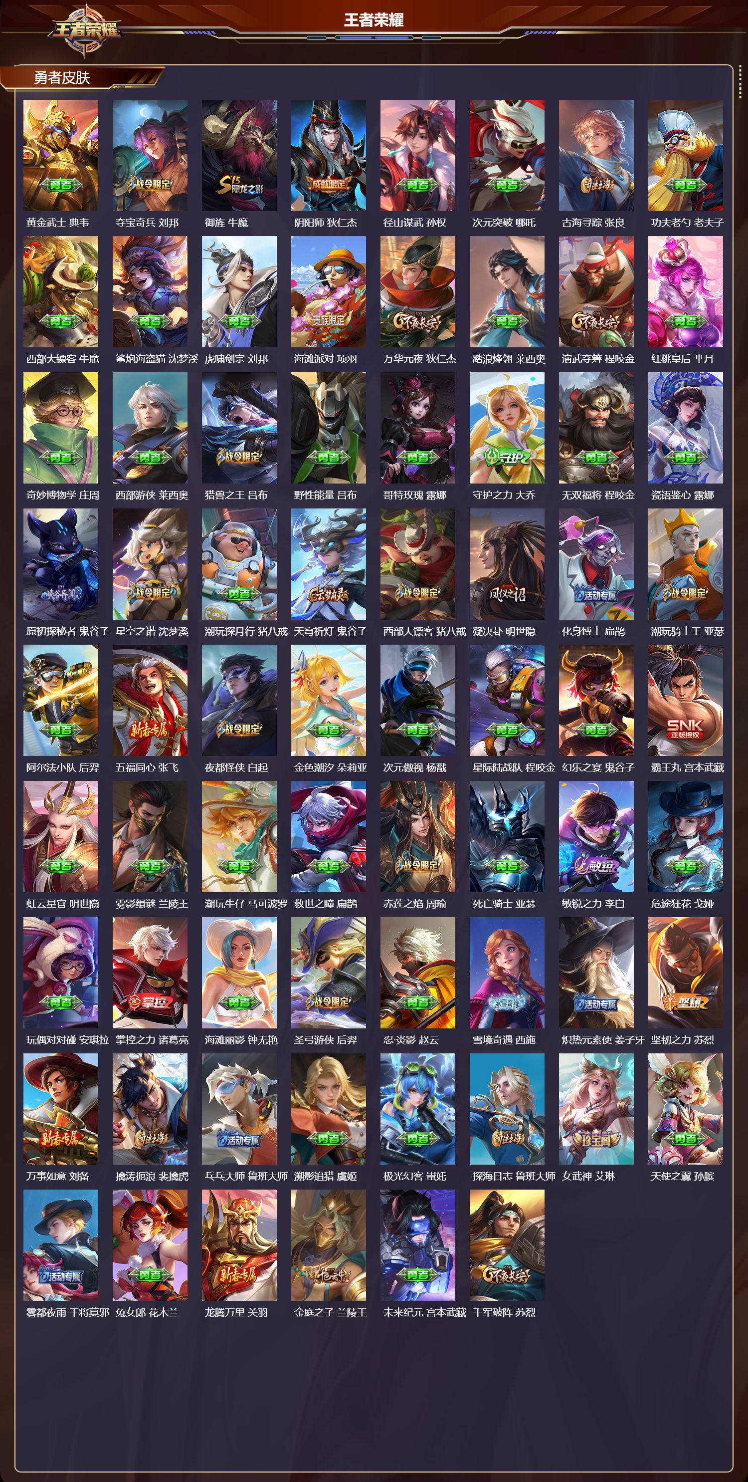 WZCMW4160936王者荣耀账号详情图8