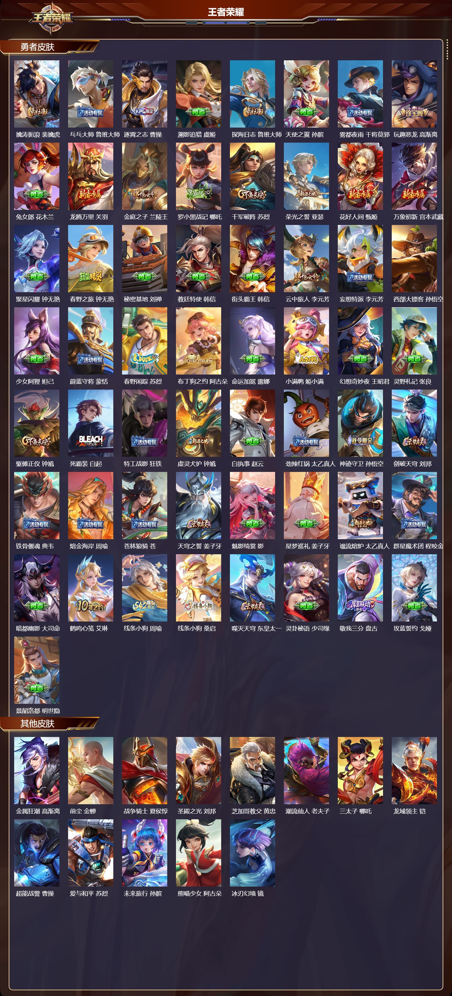 WZQM4162187王者荣耀账号详情图5 WZQM4162187王者荣耀账号详情图5