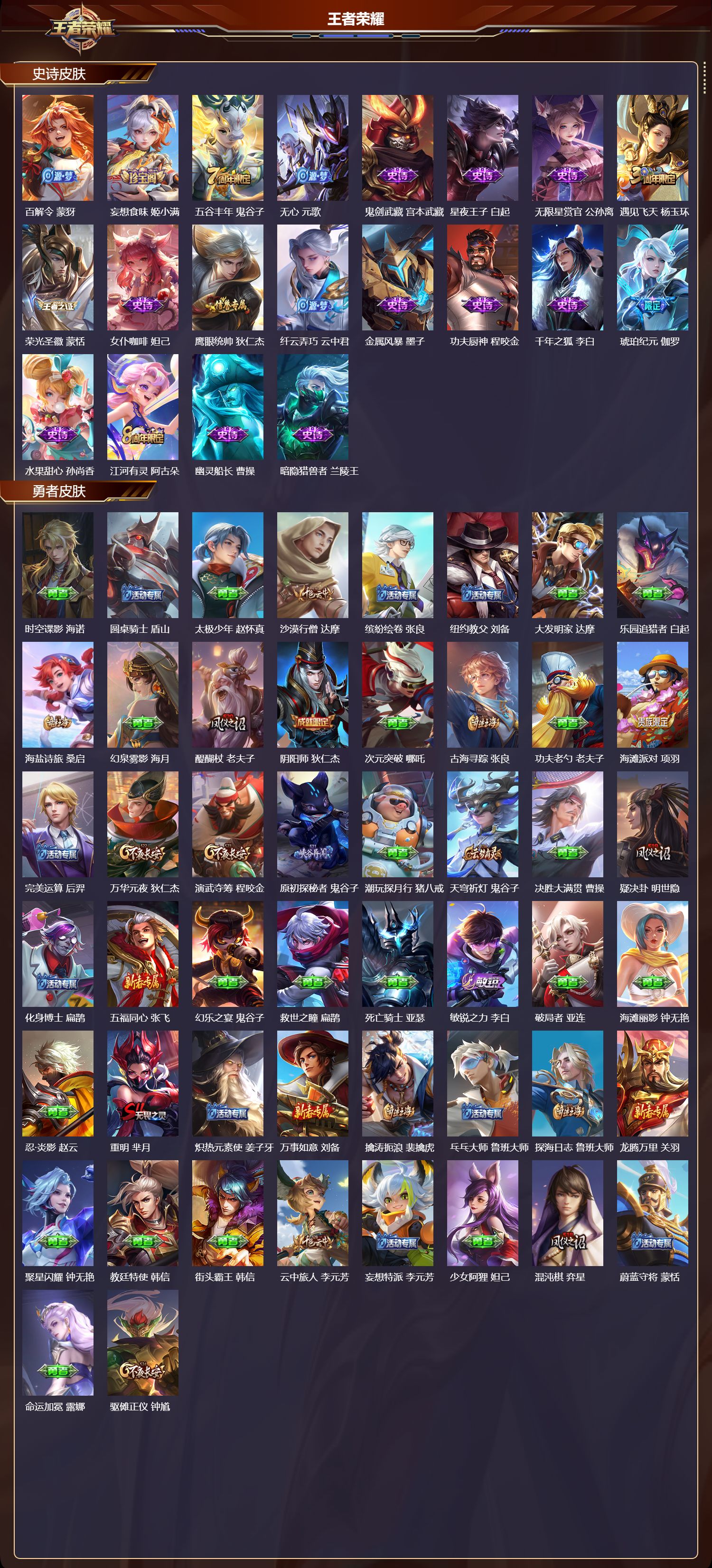 WZMK4170682王者荣耀账号详情图2 WZMK4170682王者荣耀账号详情图2