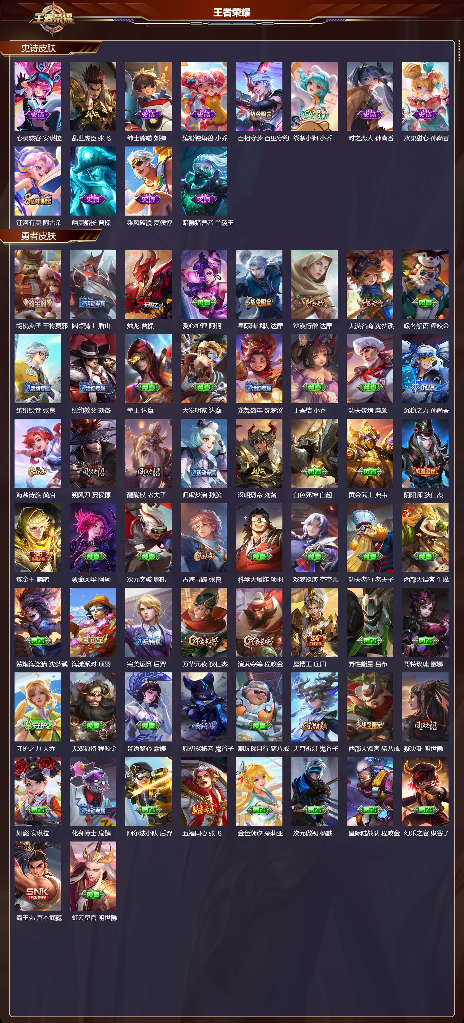 WZCMW4161290王者荣耀账号详情图7 WZCMW4161290王者荣耀账号详情图7