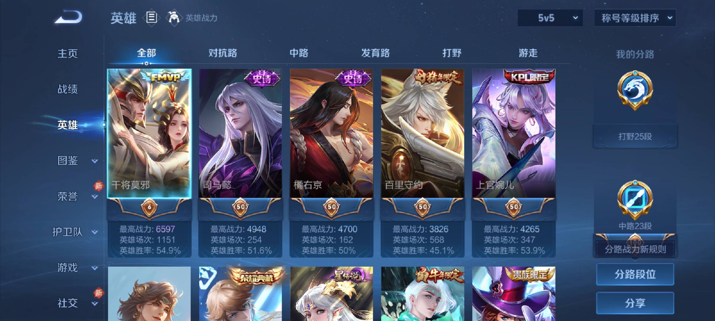 WZCMW4160714王者荣耀账号详情图3 WZCMW4160714王者荣耀账号详情图3