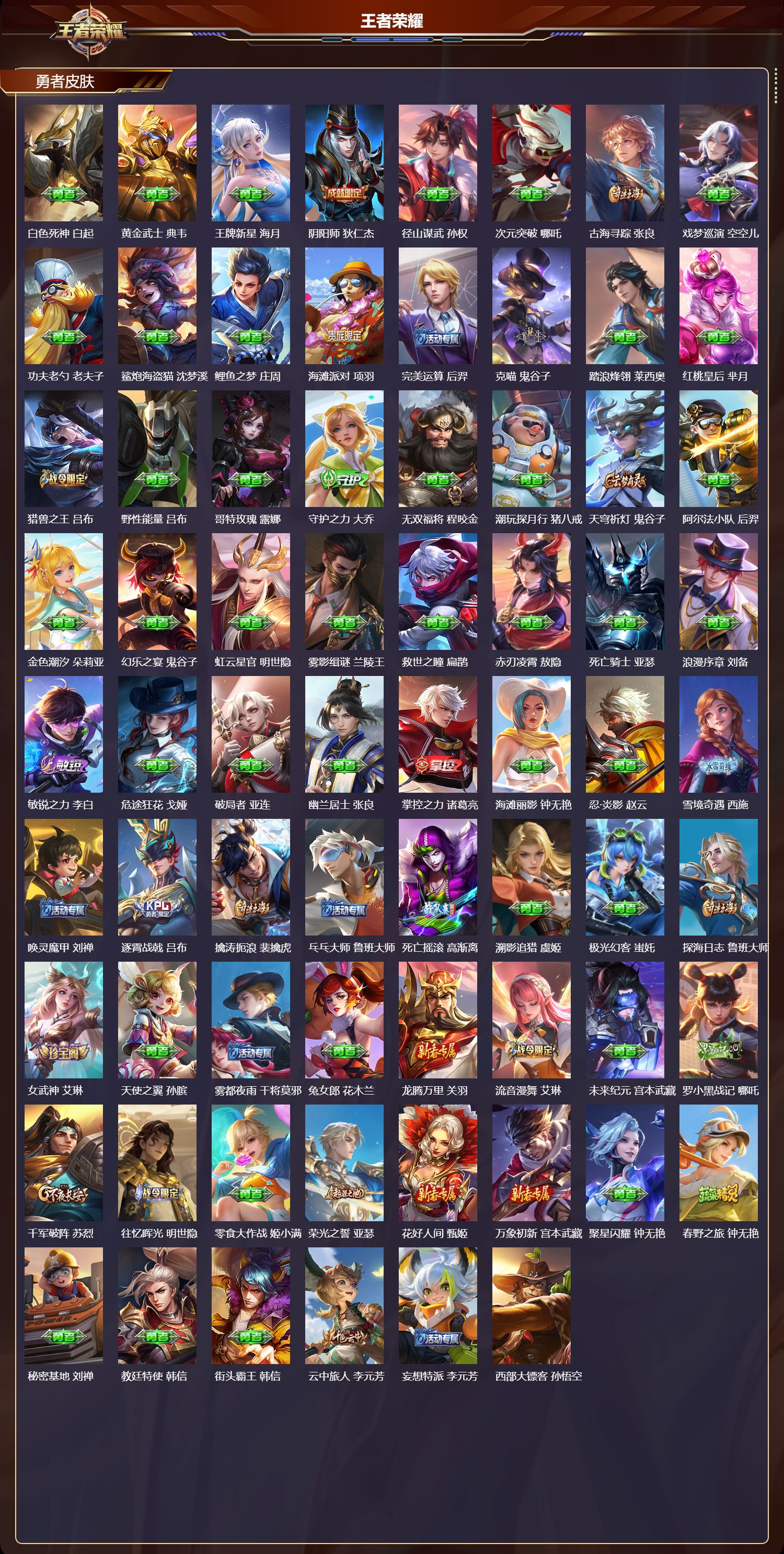 WZQM4162328王者荣耀账号详情图5