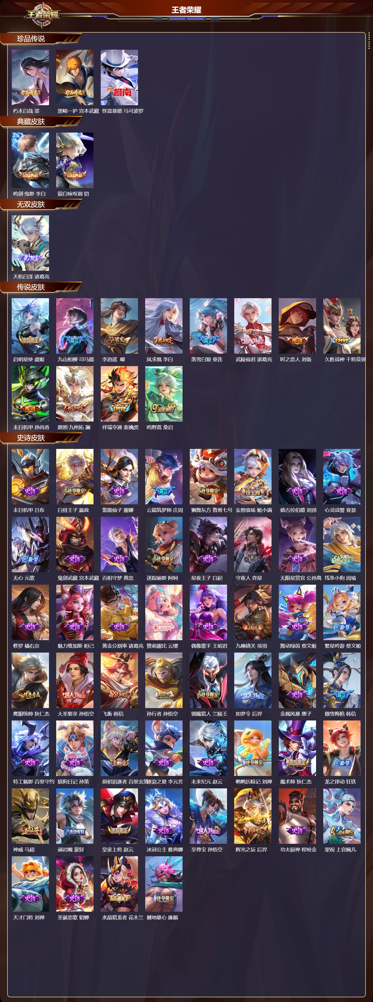 WZCMW4160921王者荣耀账号详情图6 WZCMW4160921王者荣耀账号详情图6