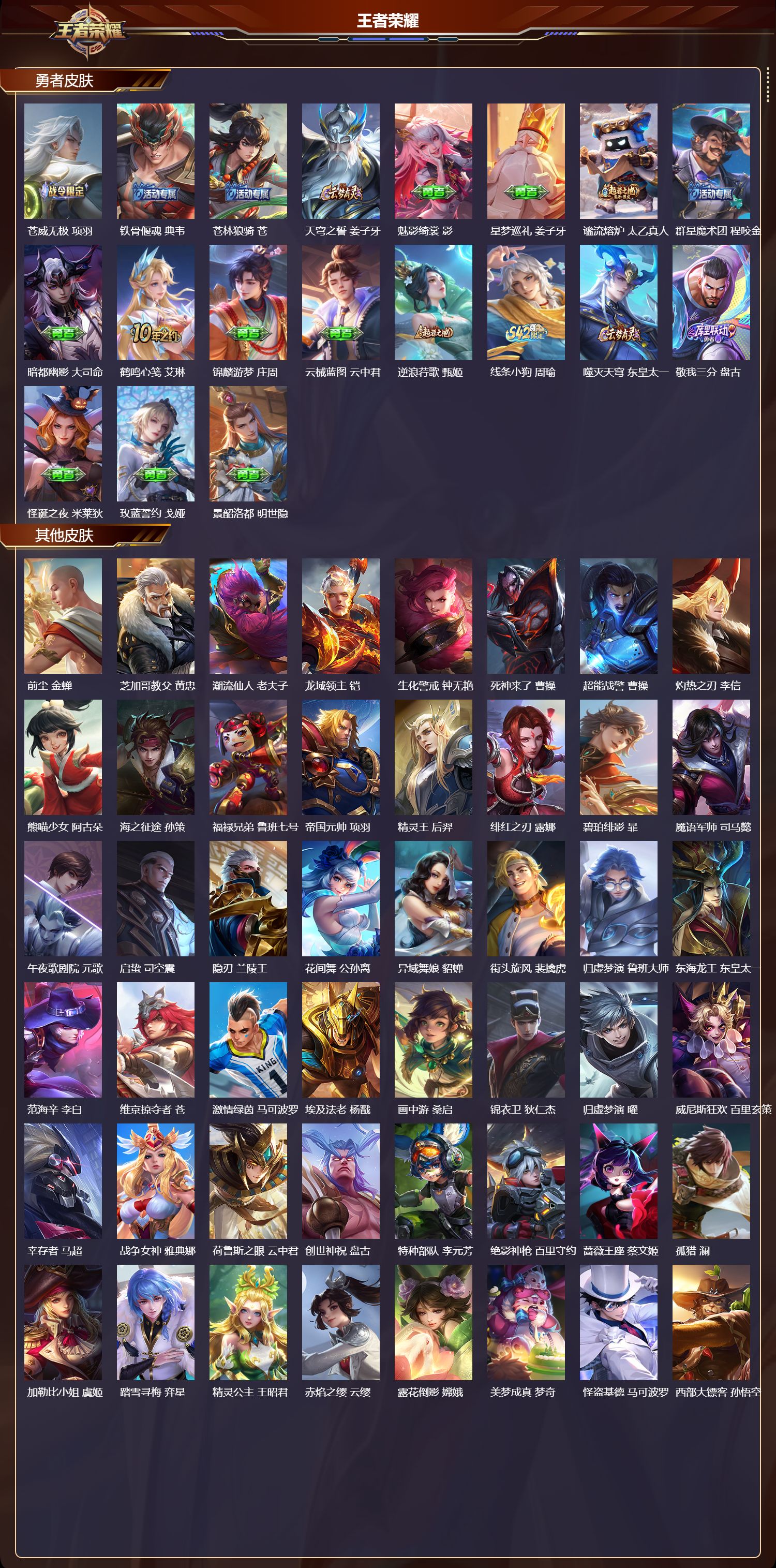 WZQM4162073王者荣耀账号详情图6