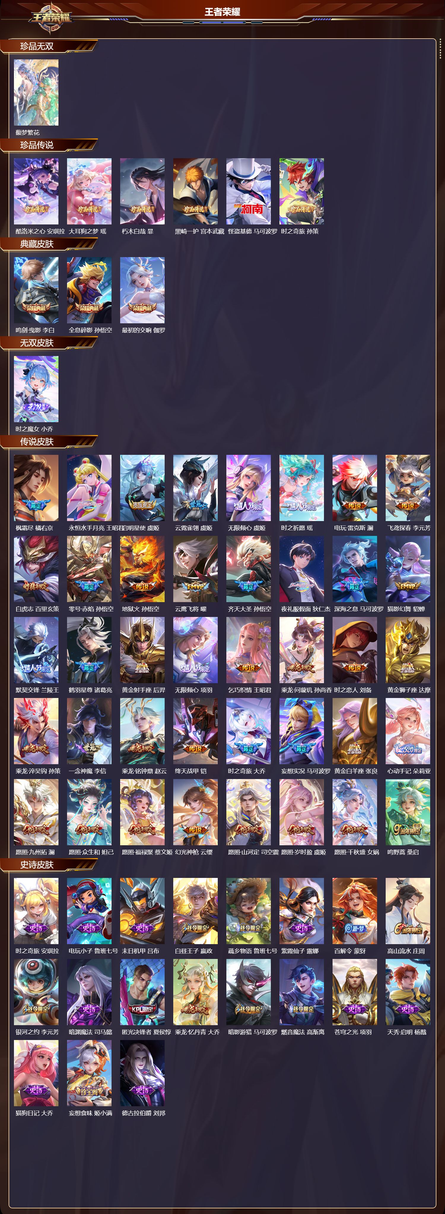 WZCMW4163864王者荣耀账号详情图6