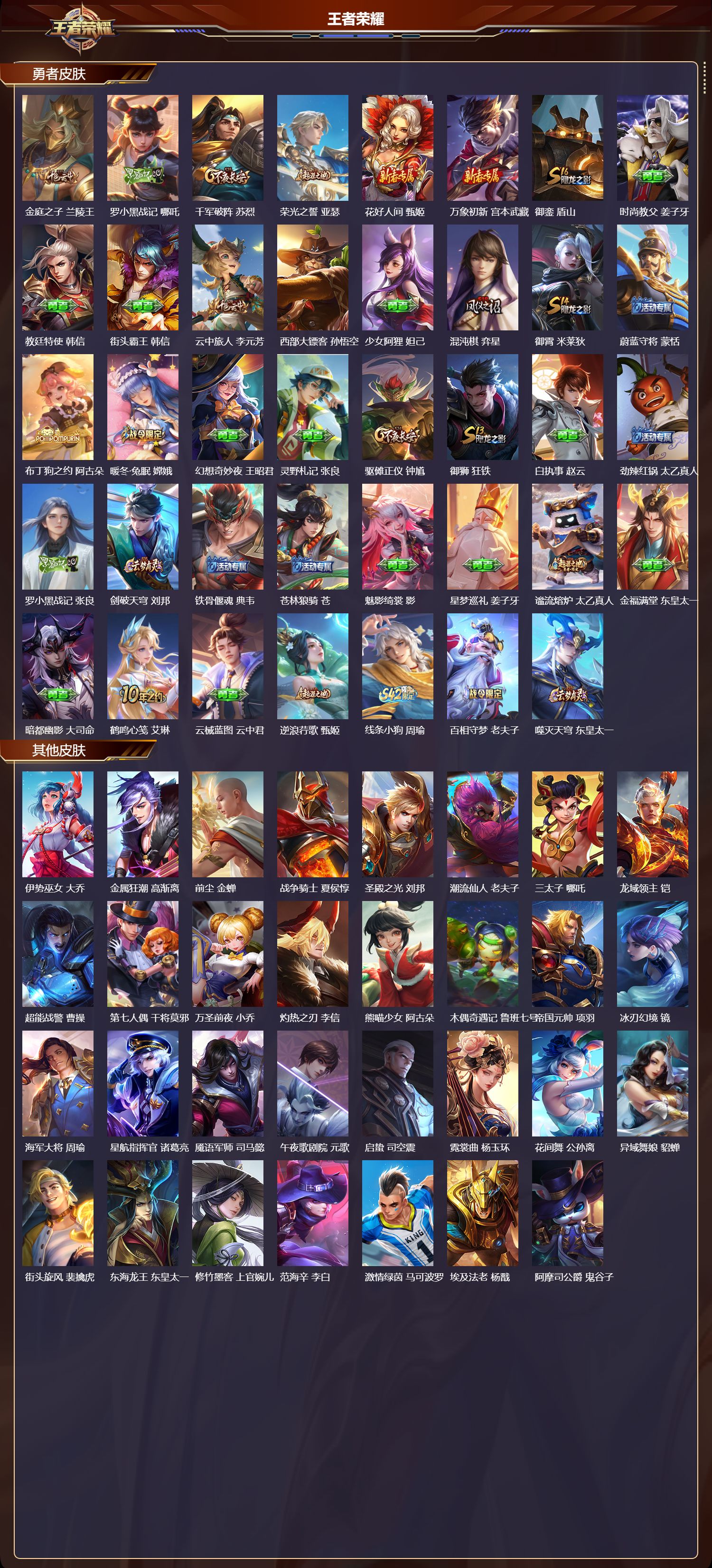 WZQM4164277王者荣耀账号详情图5