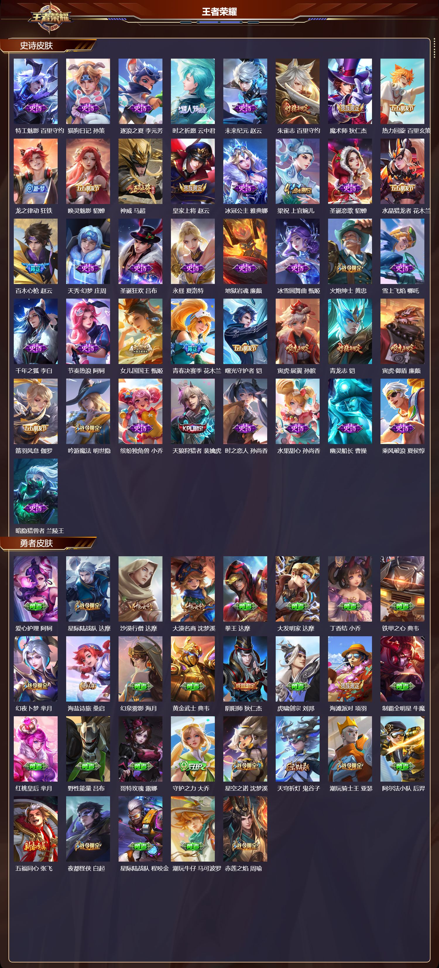 WZQM4164501王者荣耀账号详情图4