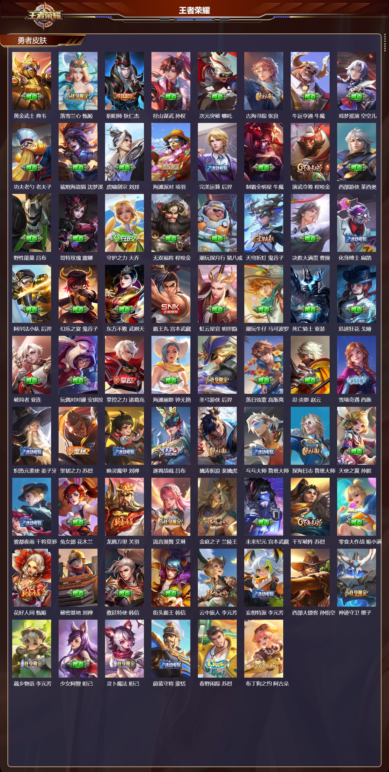 WZCMW4164365王者荣耀账号详情图8