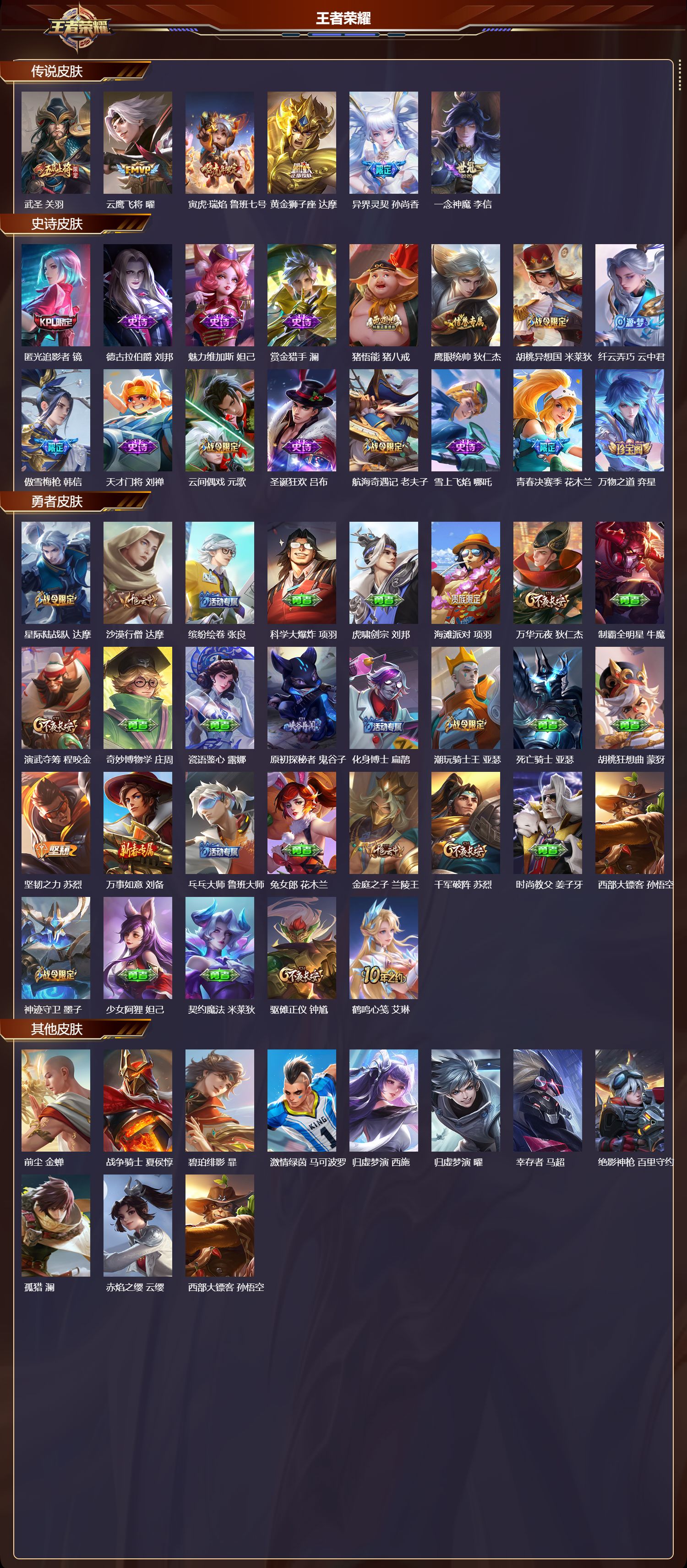 WZCMW4163869王者荣耀账号详情图6