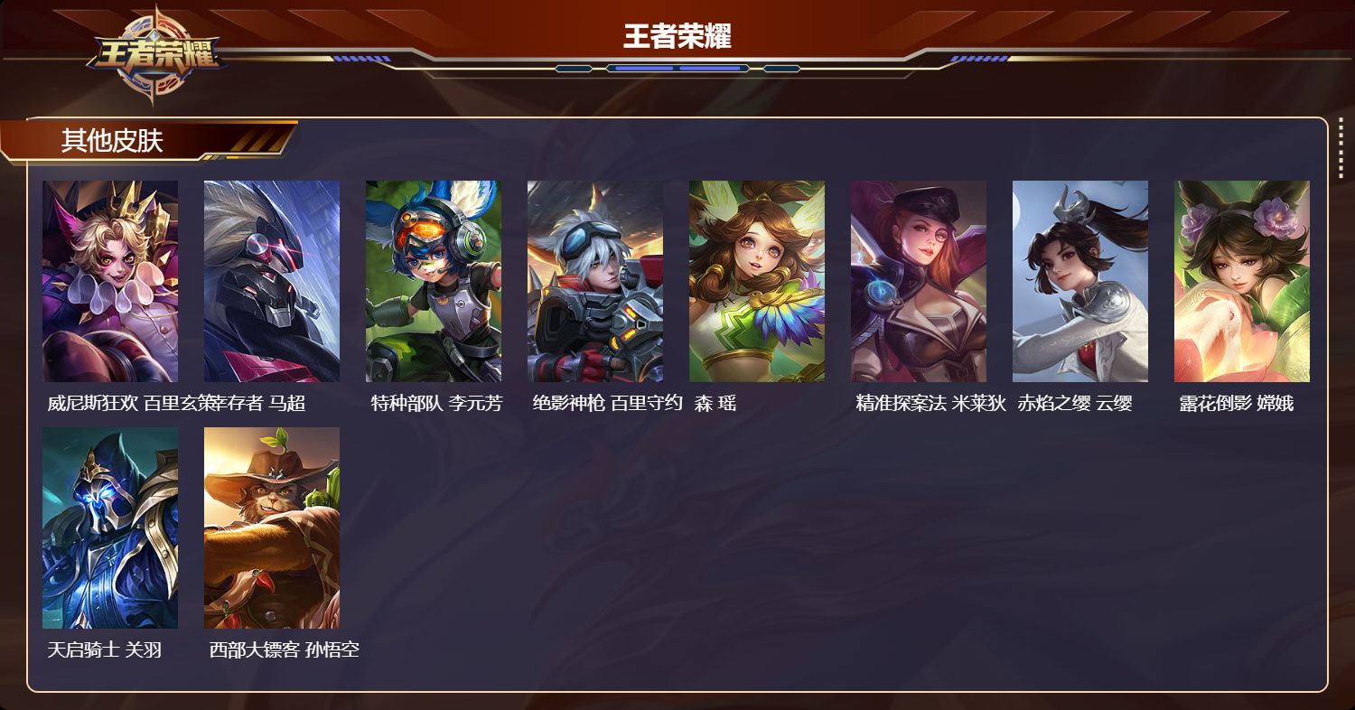 WZCMW4163959王者荣耀账号详情图9