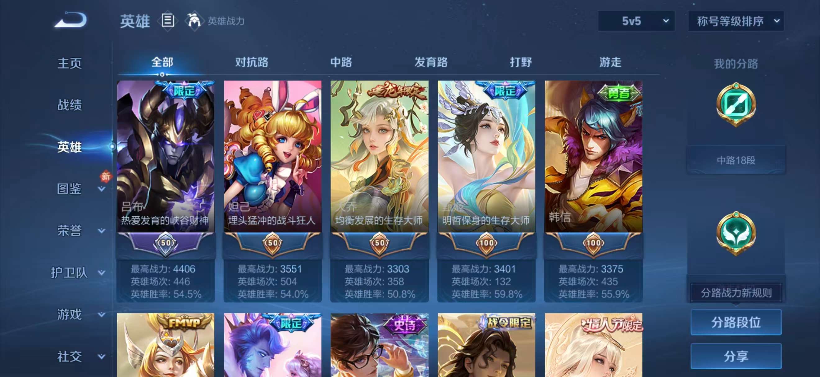 WZCMW4163851王者荣耀账号详情图5