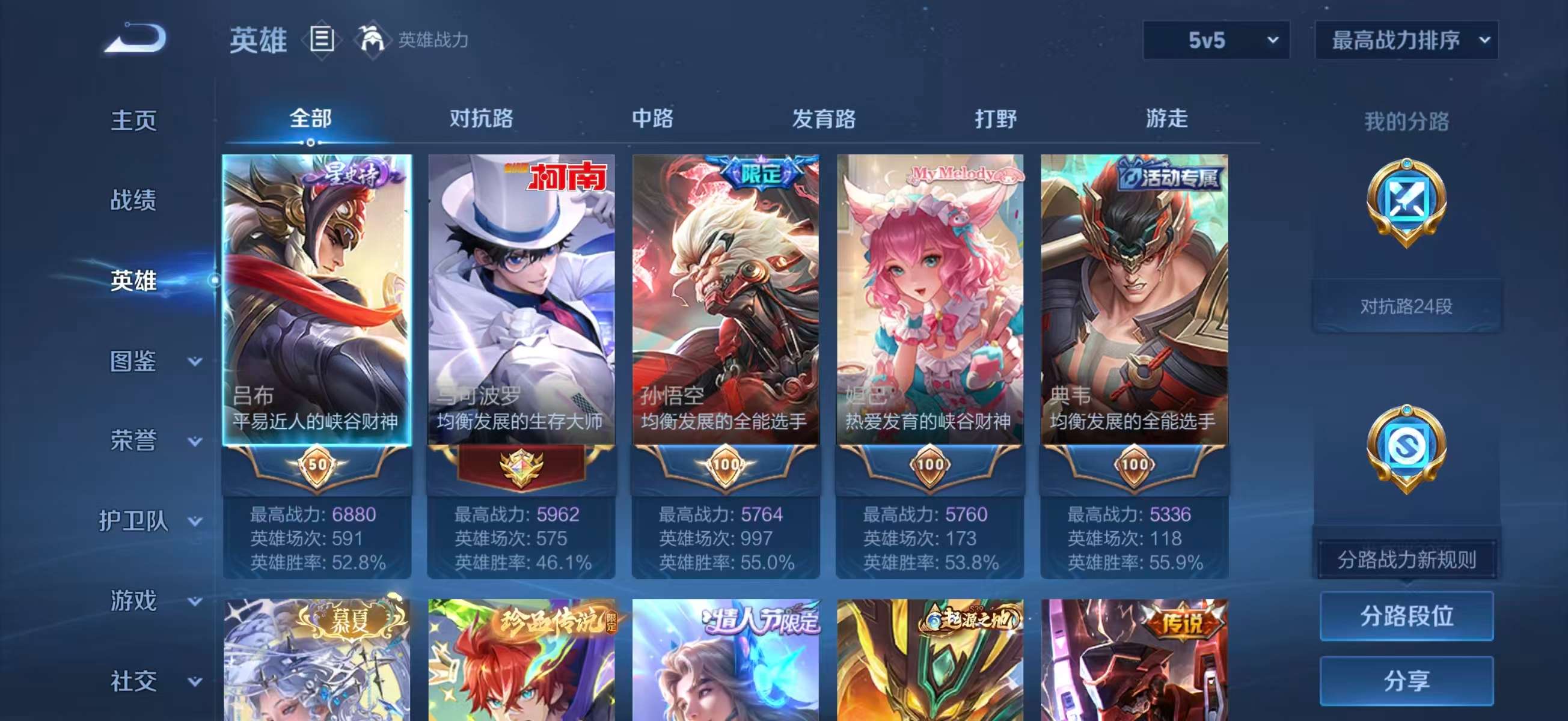 WZCMW4163864王者荣耀账号详情图4