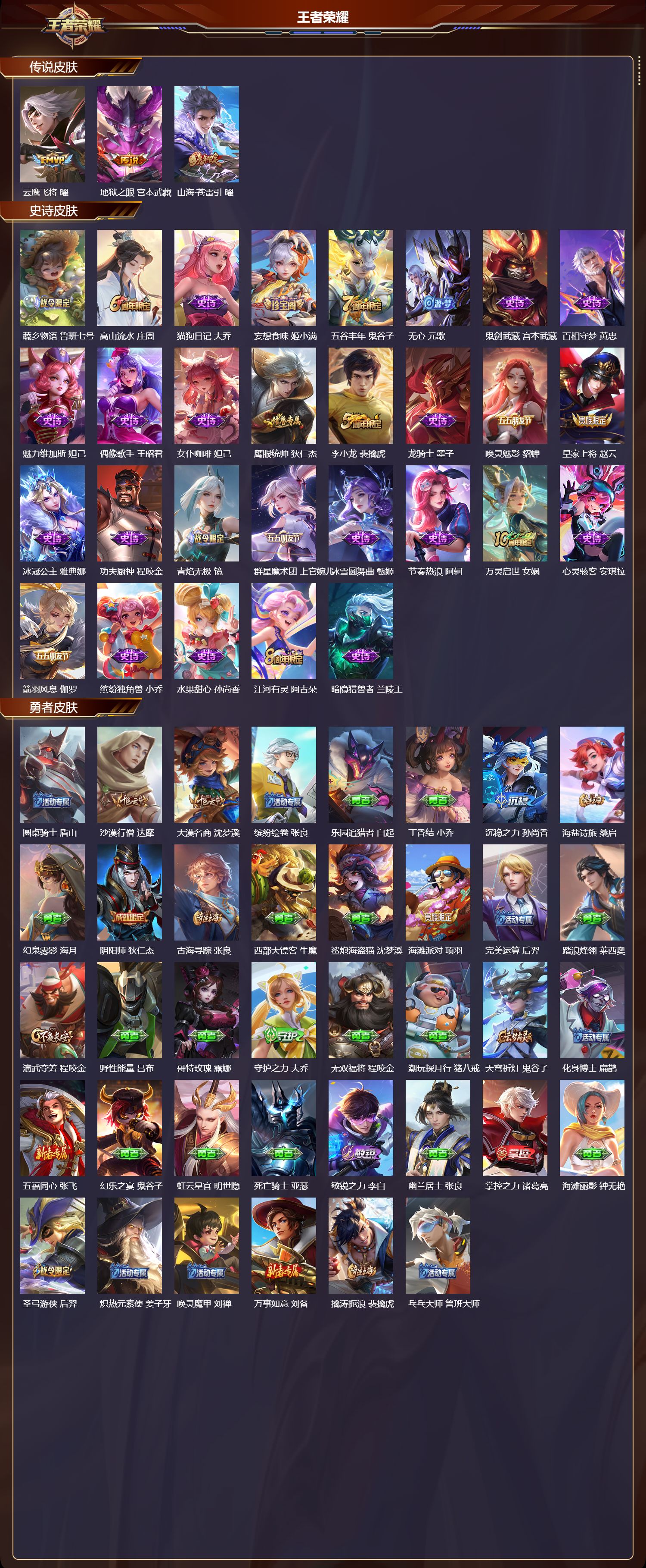 WZCMW4164413王者荣耀账号详情图6 WZCMW4164413王者荣耀账号详情图6