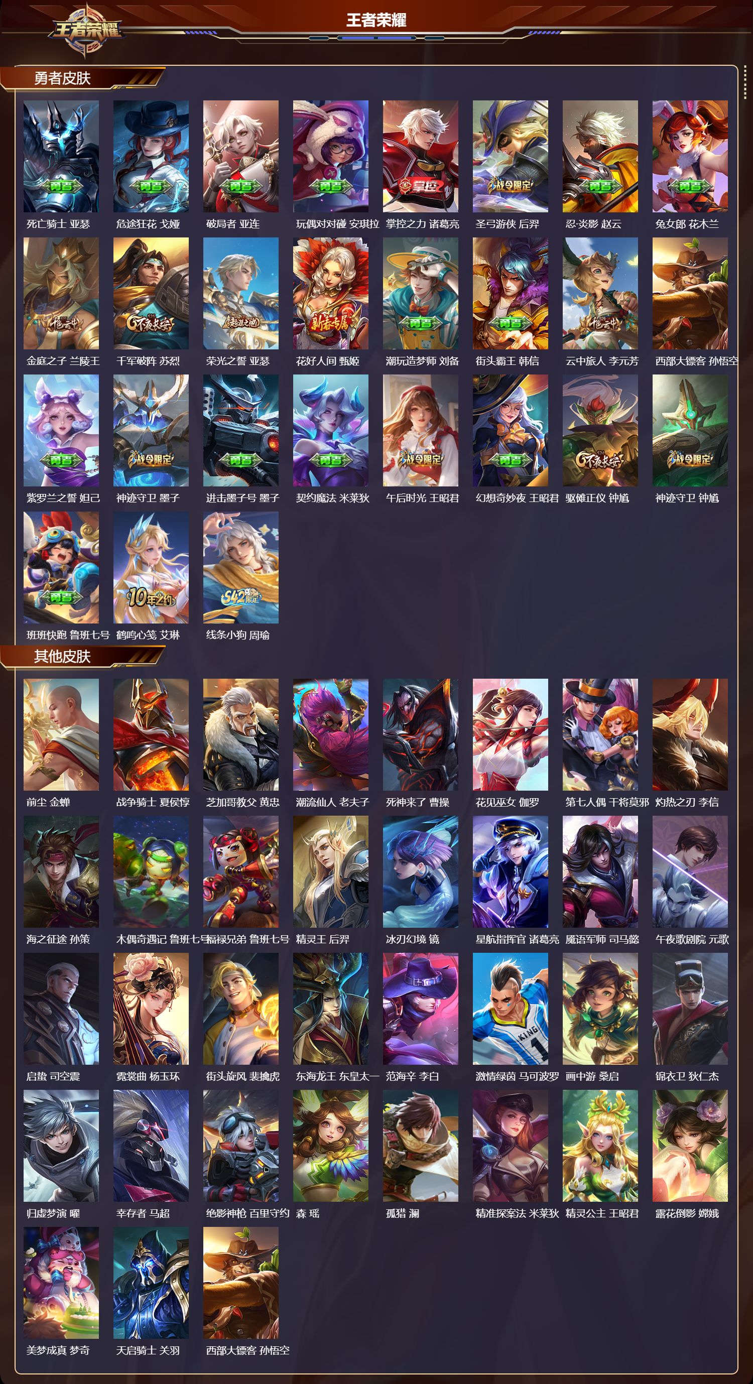 WZQM4164501王者荣耀账号详情图5