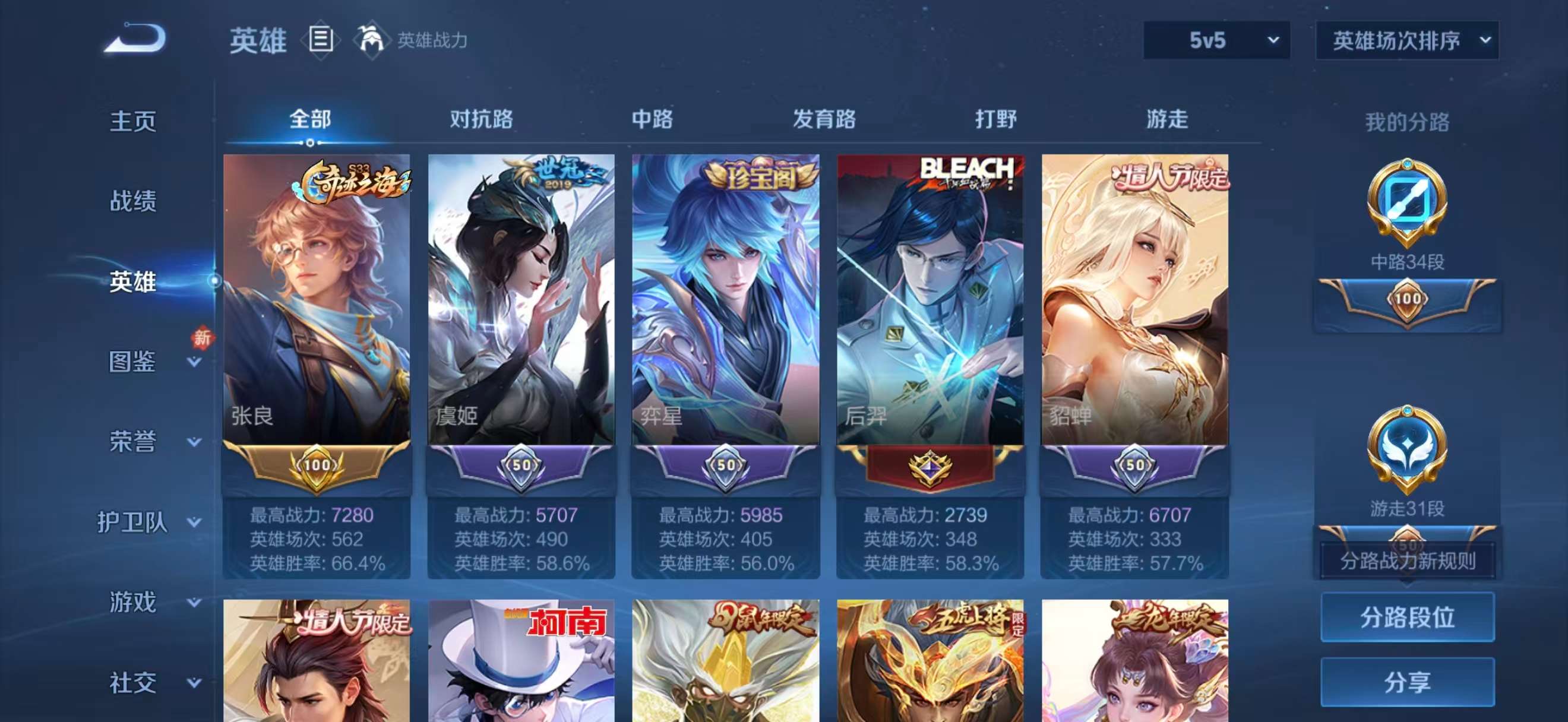 WZCMW4163861王者荣耀账号详情图4