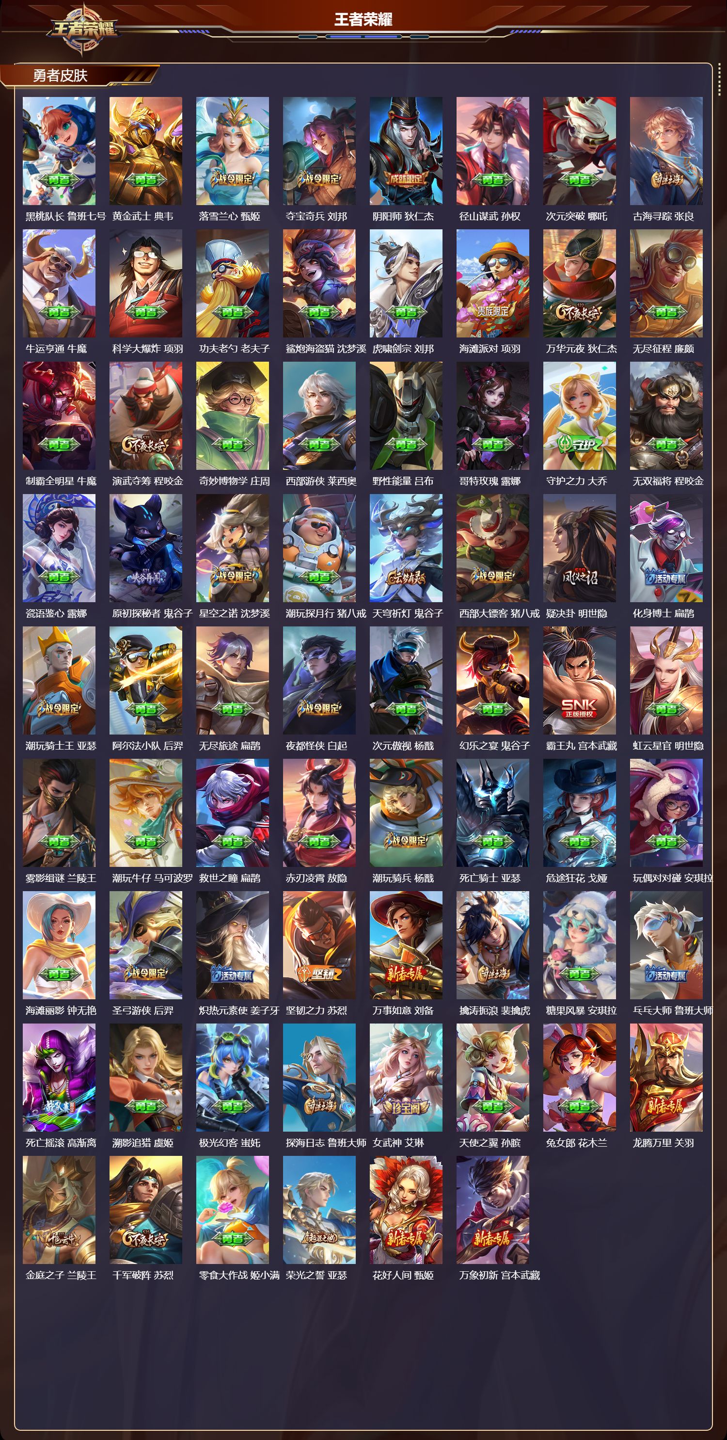 WZQM4164273王者荣耀账号详情图5