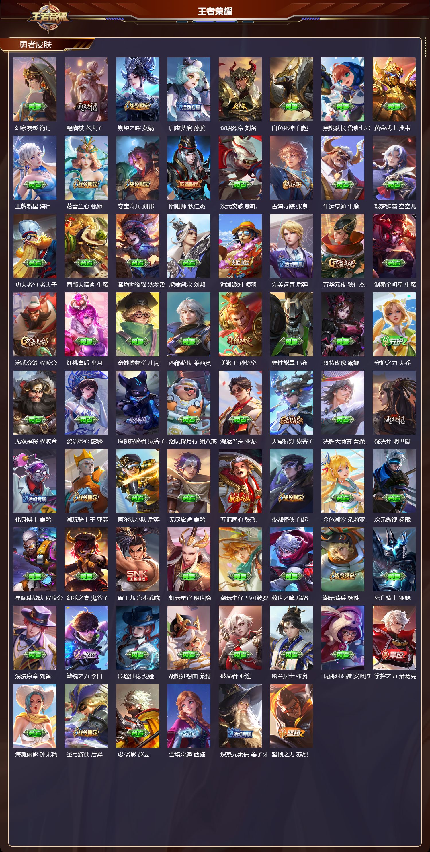 WZCMW4163864王者荣耀账号详情图9