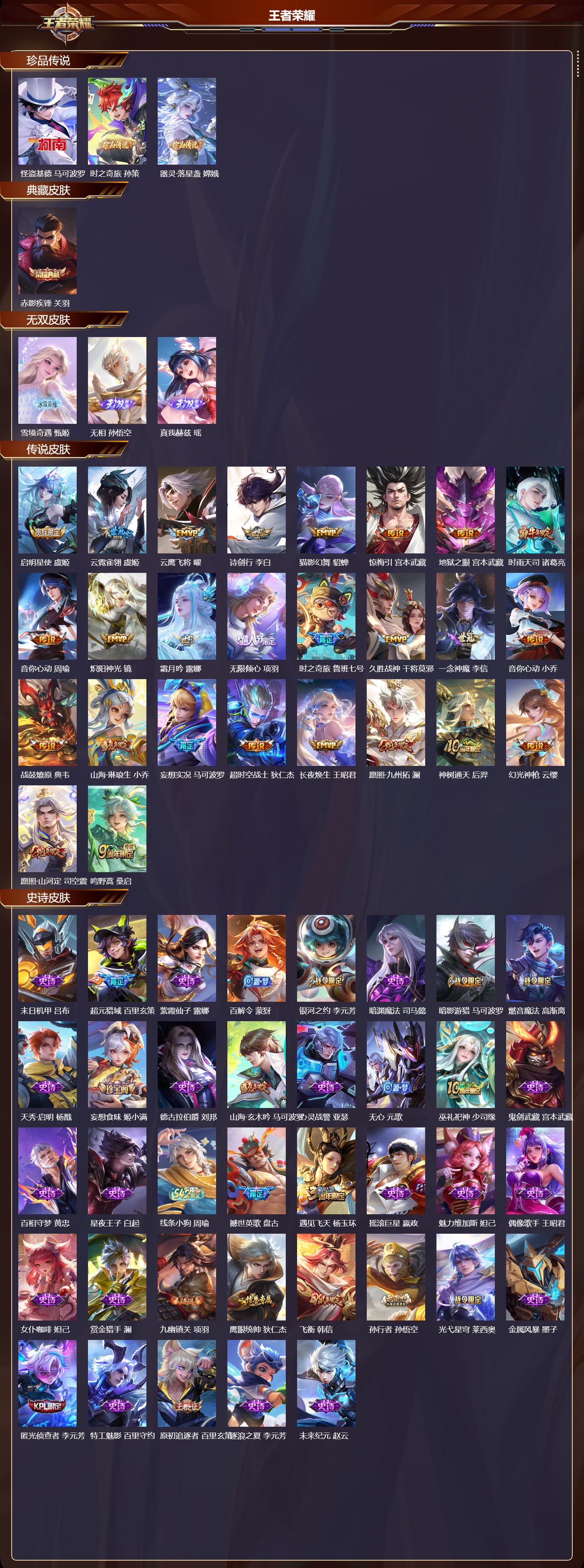 WZCMW4165531王者荣耀账号详情图6