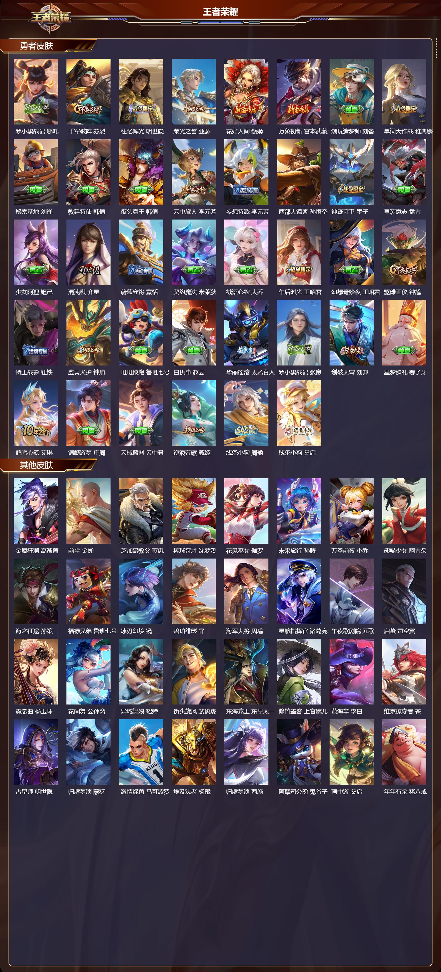 WZQM4167754王者荣耀账号详情图6