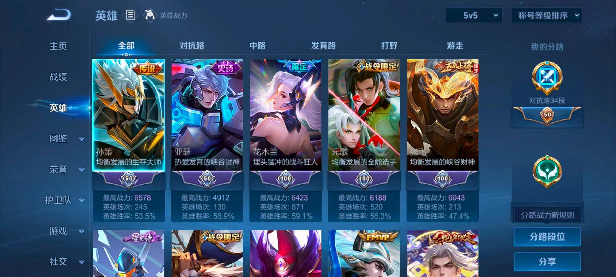 WZCMW4165648王者荣耀账号详情图4