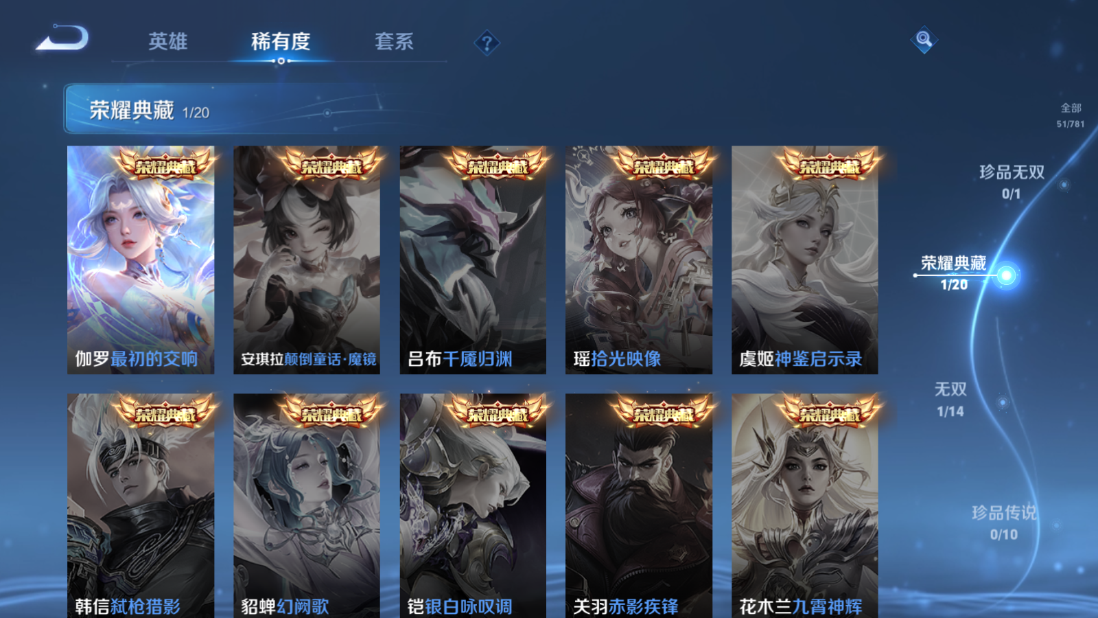 WZLX4222523王者荣耀账号详情图6 WZLX4222523王者荣耀账号详情图6