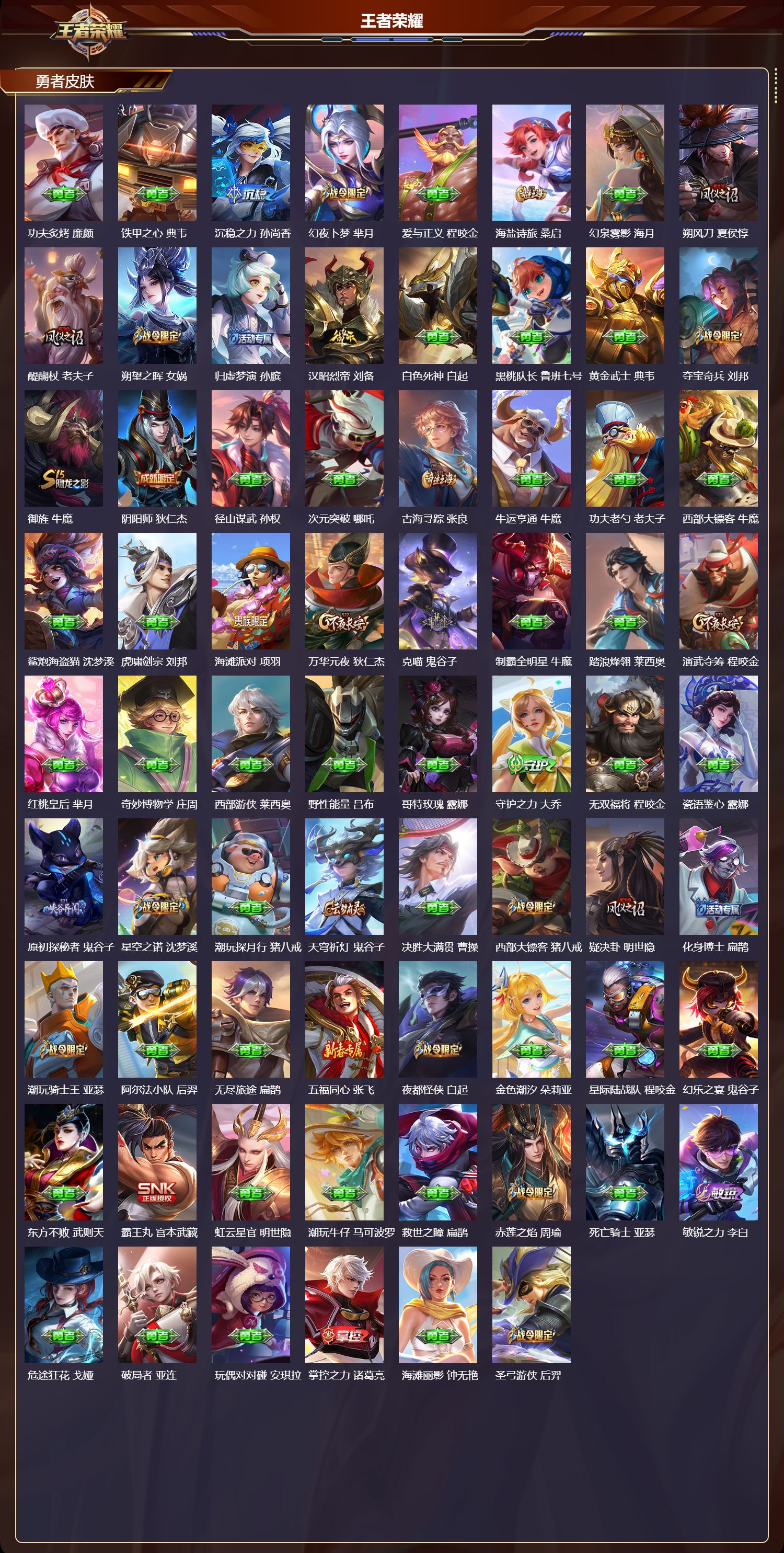 WZCMW4165743王者荣耀账号详情图8