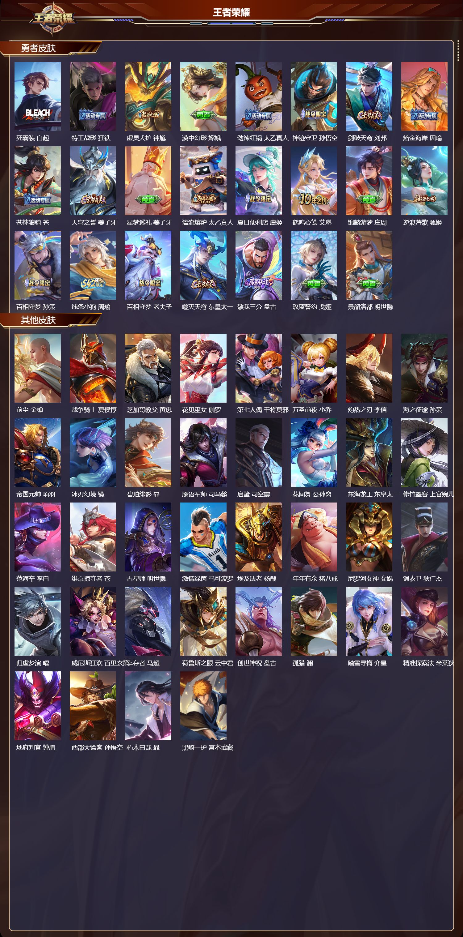 WZQM4167752王者荣耀账号详情图5