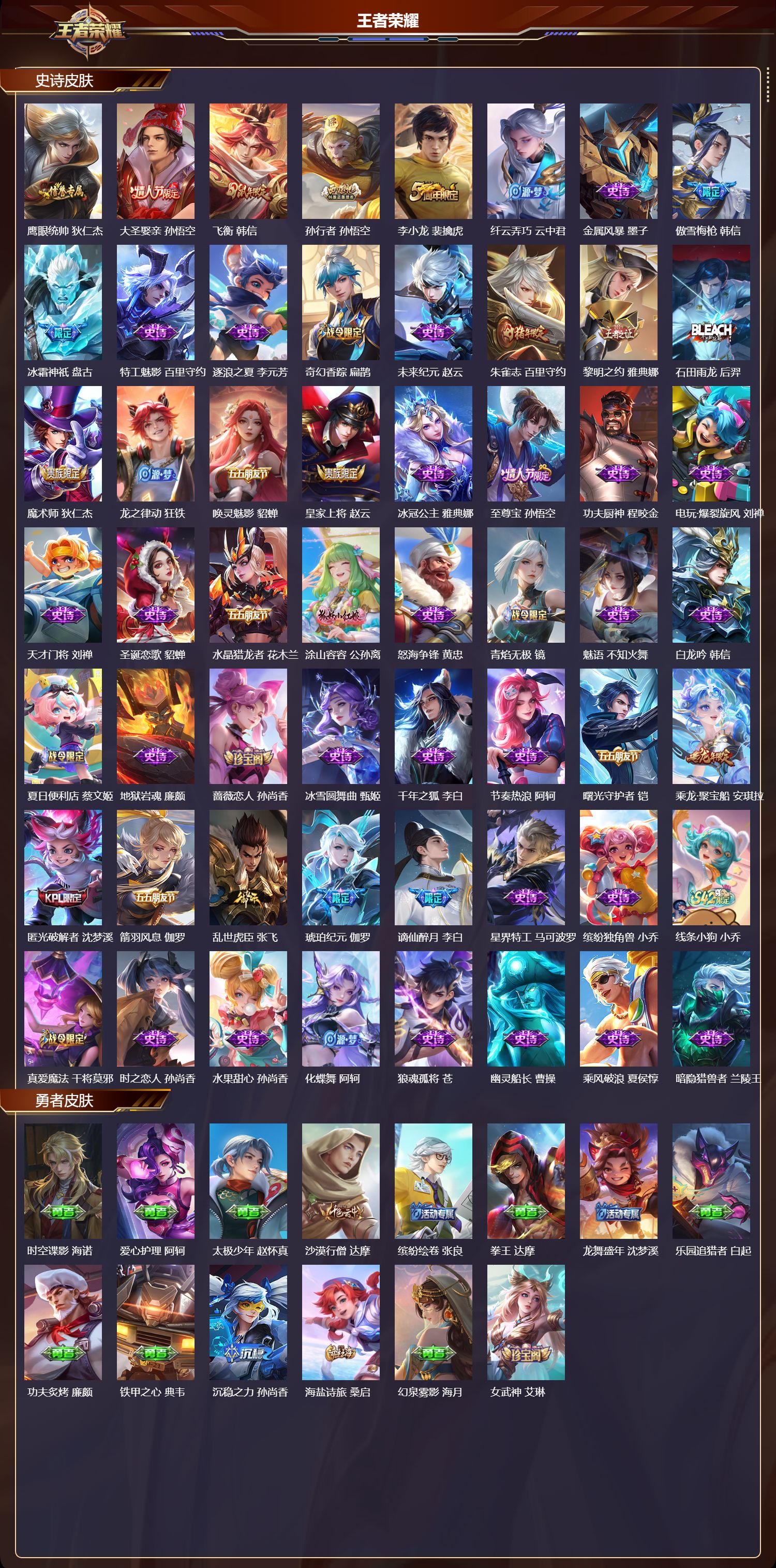 WZQM4166944王者荣耀账号详情图4