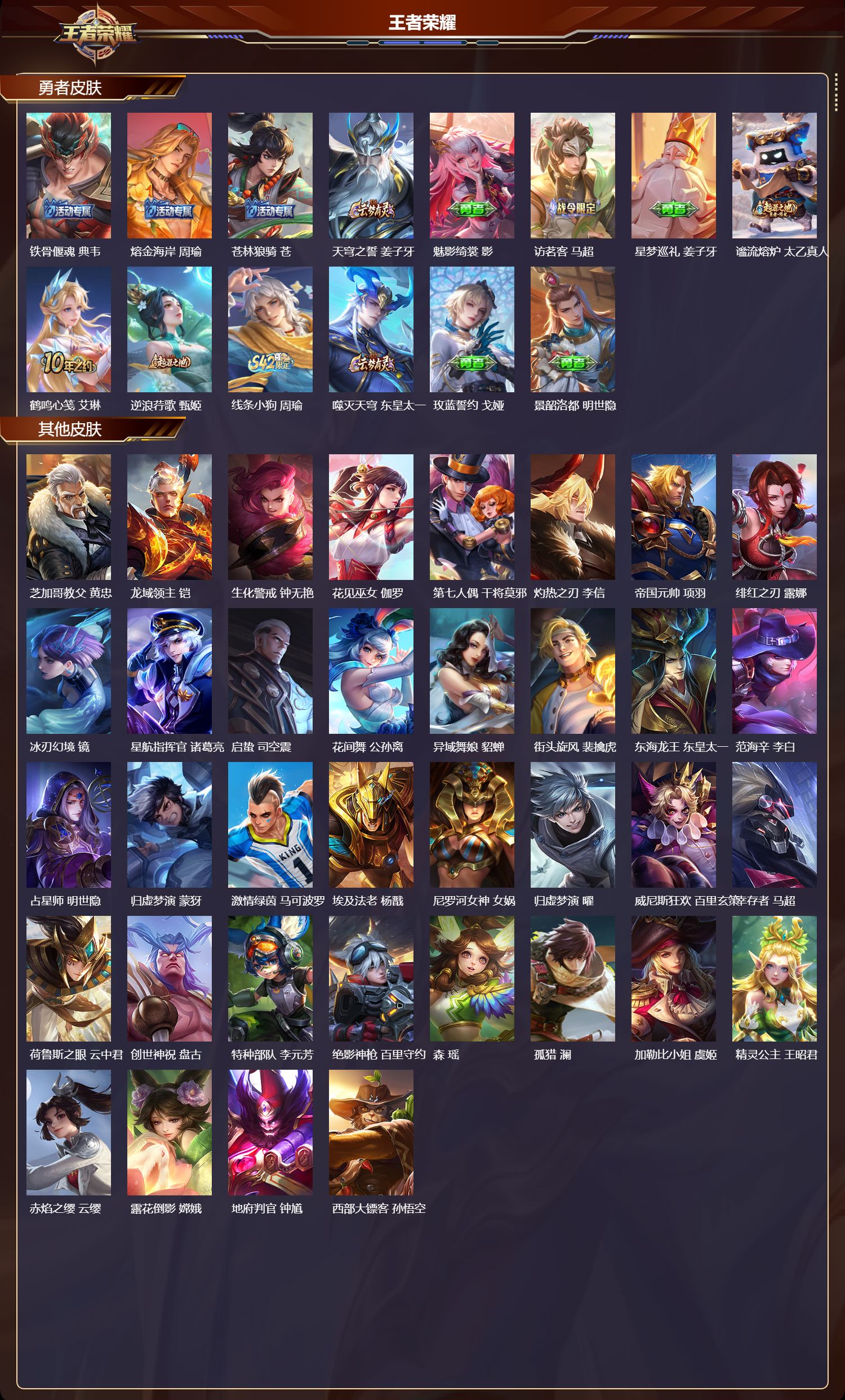 WZQM4167749王者荣耀账号详情图5