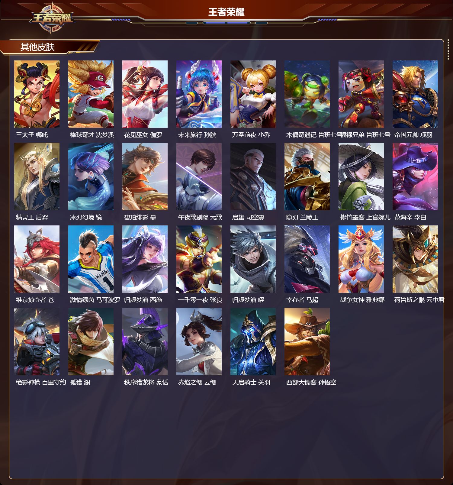 WZCMW4165525王者荣耀账号详情图7