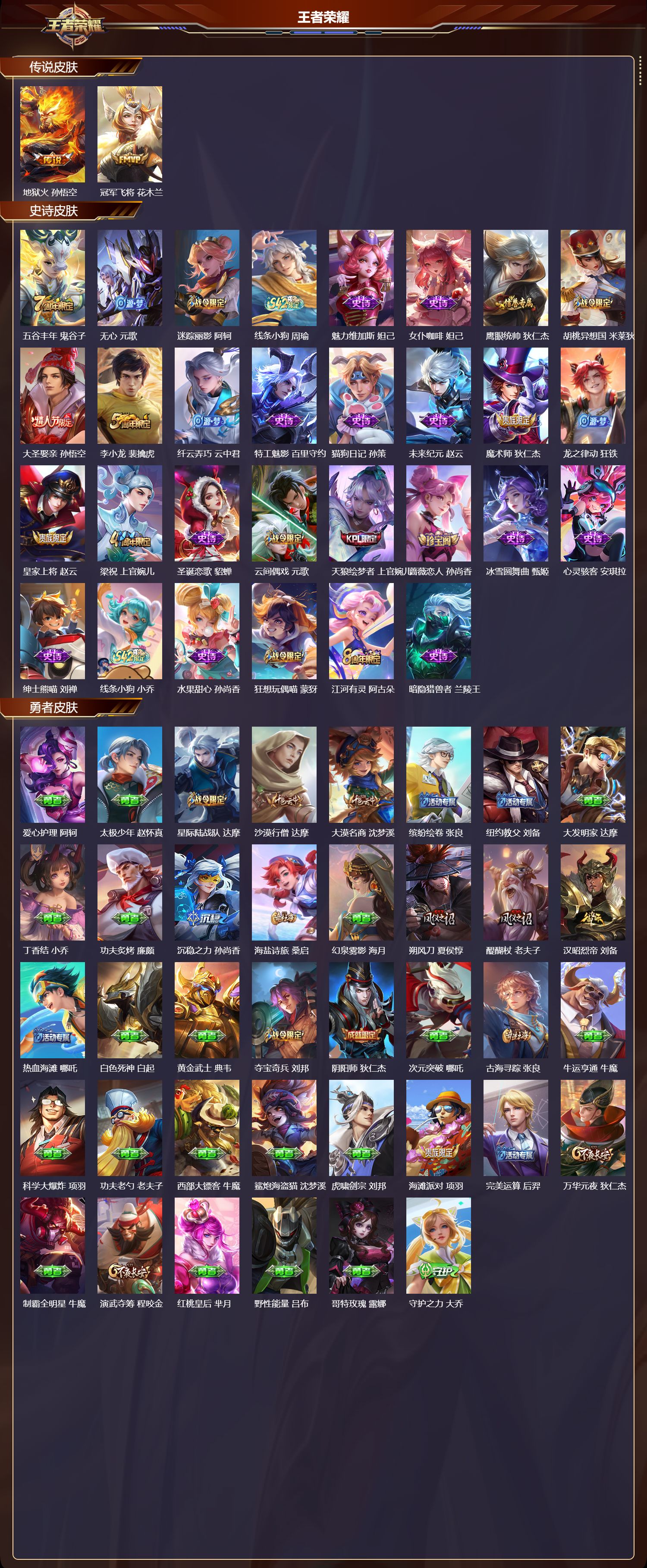 WZCMW4165468王者荣耀账号详情图8