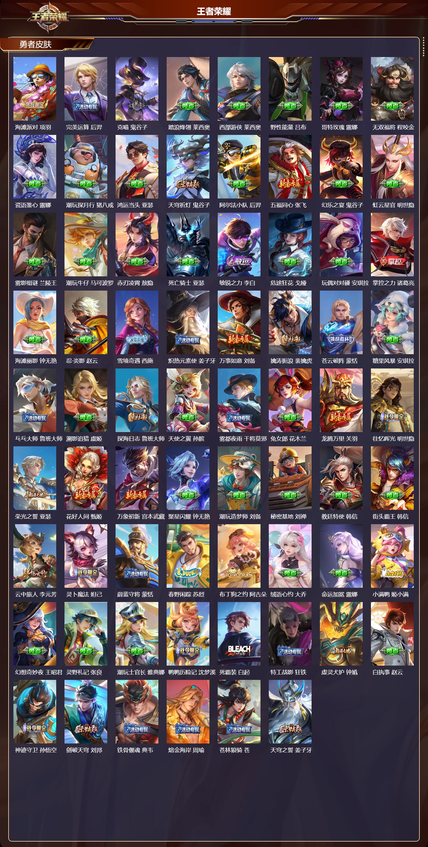 WZCMW4165531王者荣耀账号详情图8