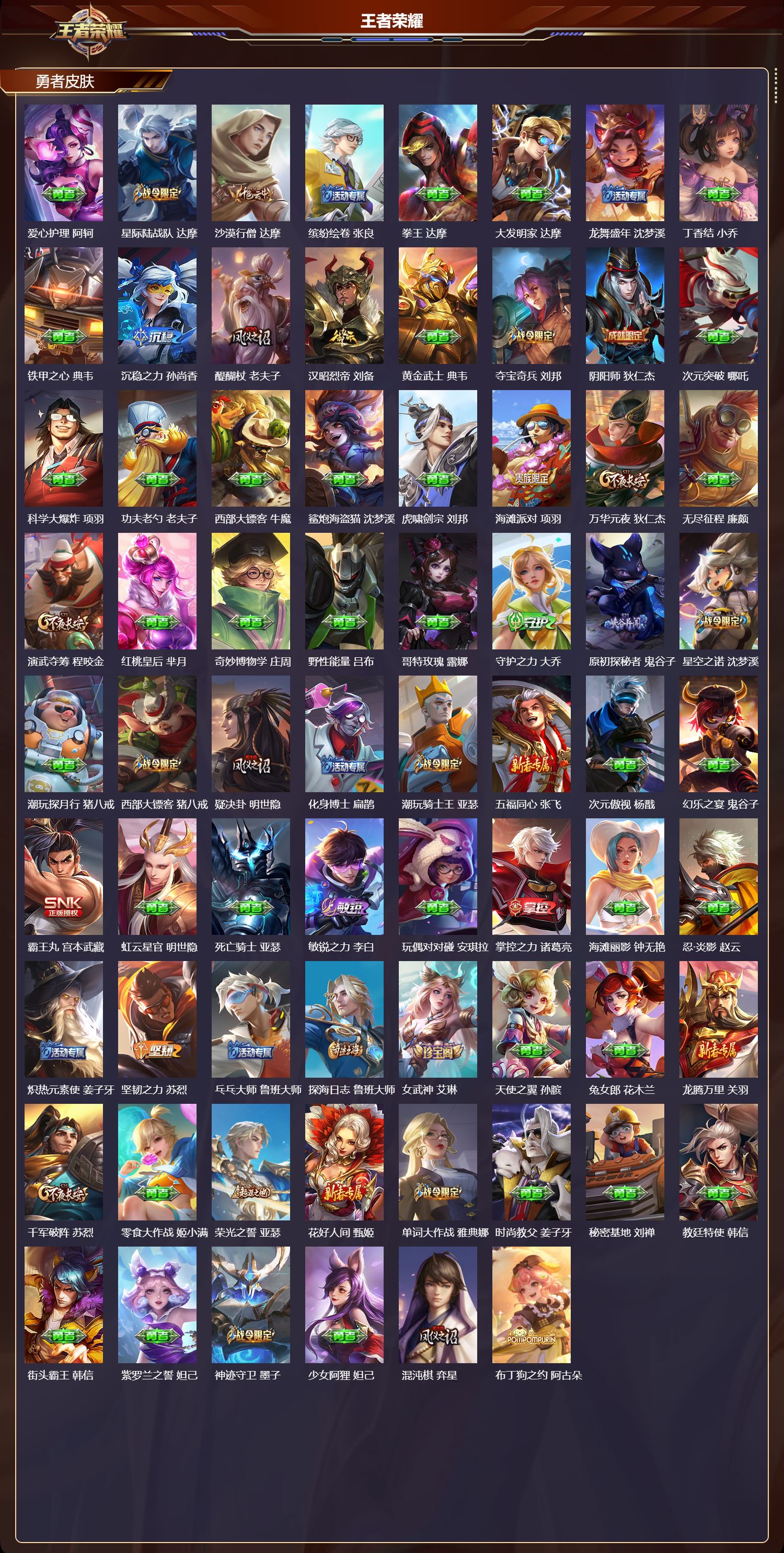 WZCMW4108162王者荣耀账号详情图7