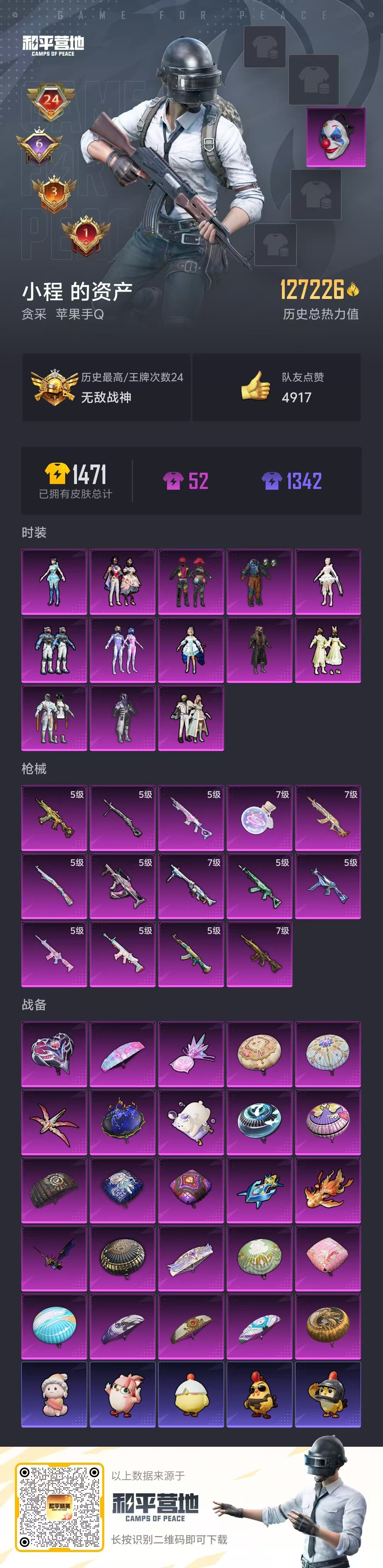 HPCMW456830和平精英账号详情图5