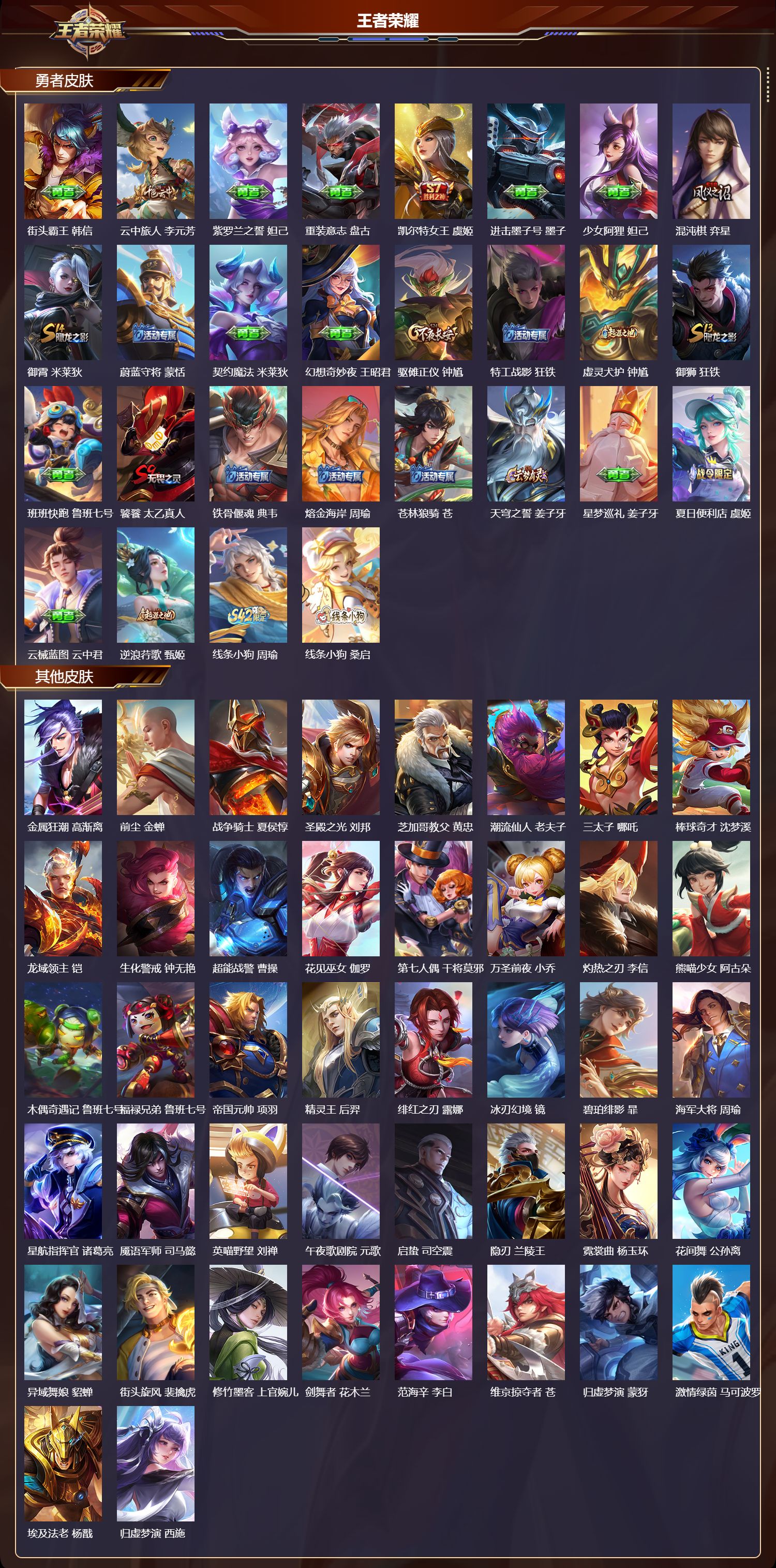 WZCMW4107538王者荣耀账号详情图10