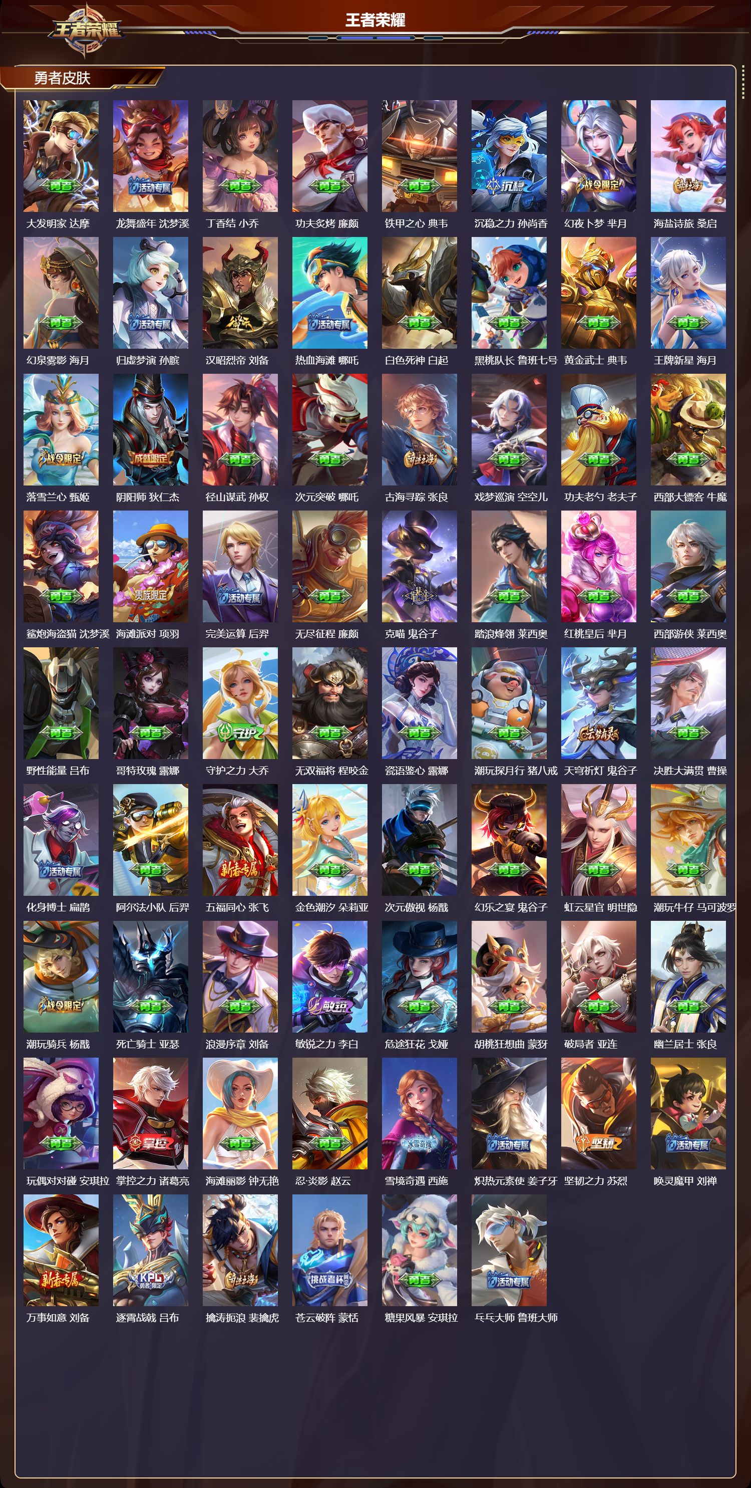 WZCMW4107466王者荣耀账号详情图10