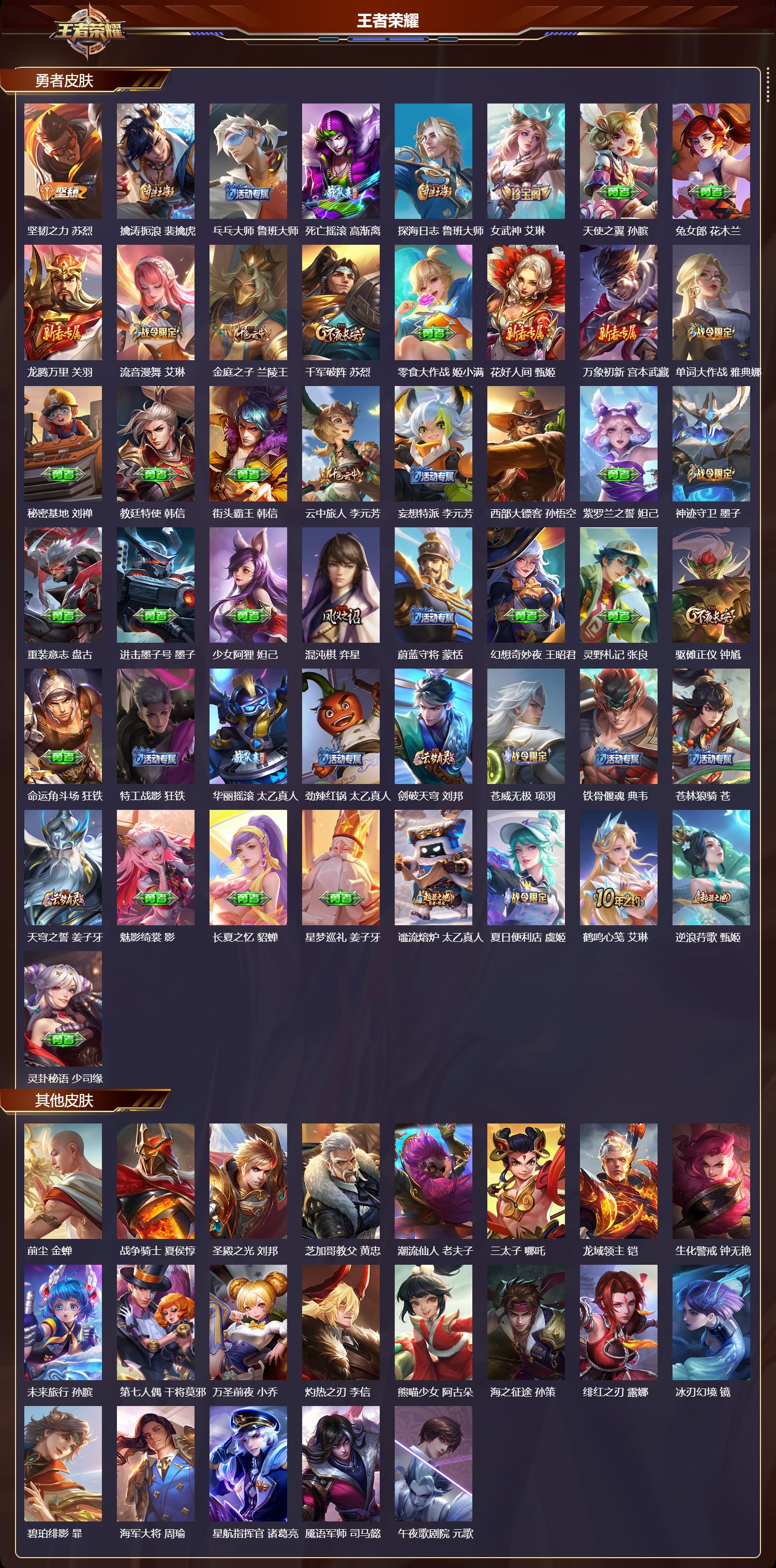 WZCMW4108270王者荣耀账号详情图9