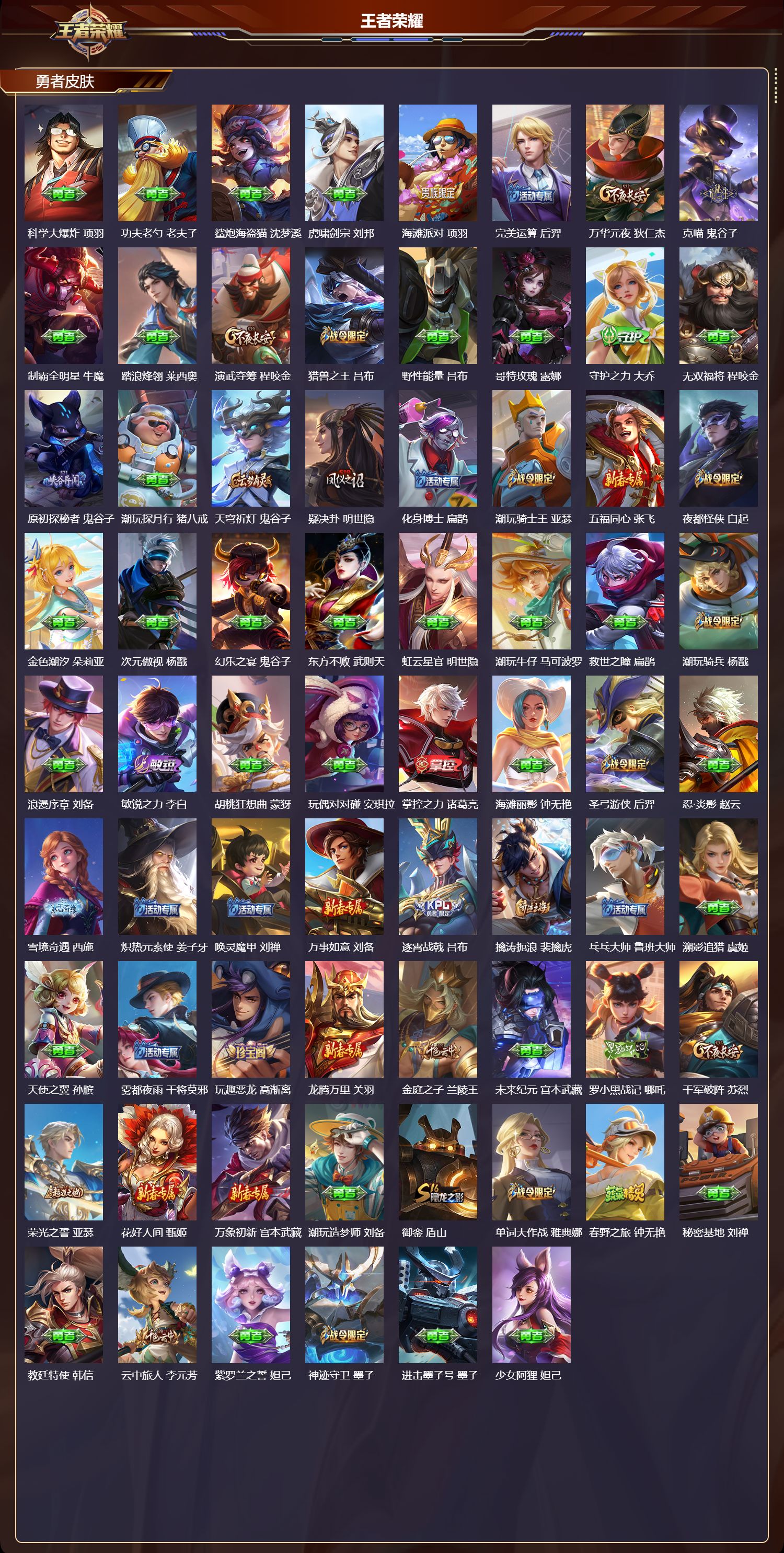 WZCMW4107356王者荣耀账号详情图8