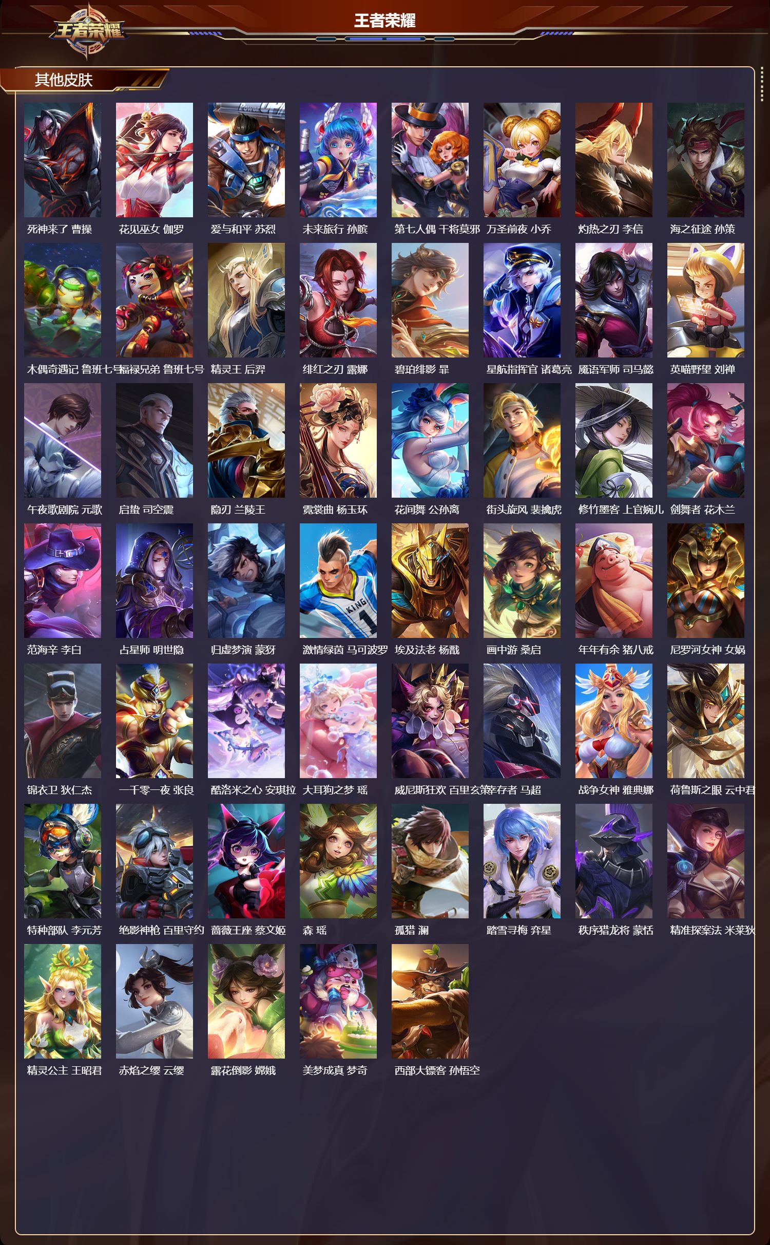 WZCMW4108274王者荣耀账号详情图9