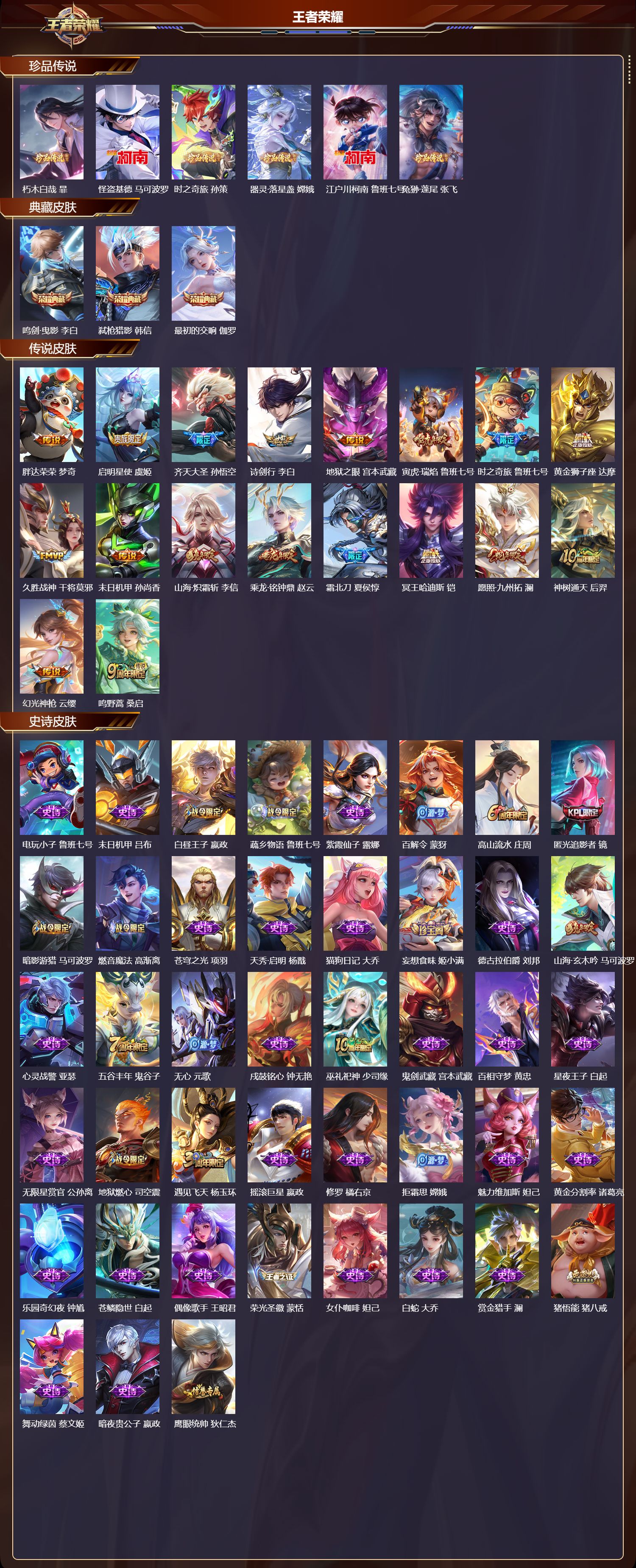 WZCMW4107537王者荣耀账号详情图8