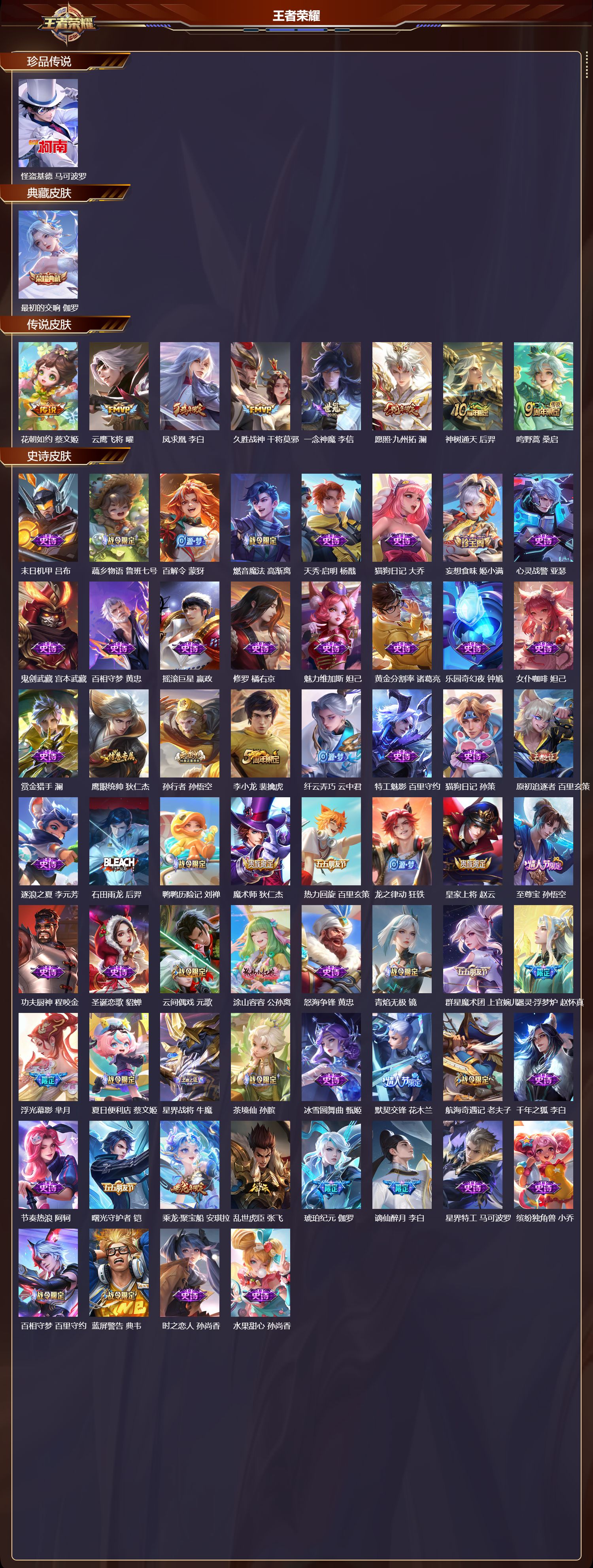 WZCMW4107527王者荣耀账号详情图8